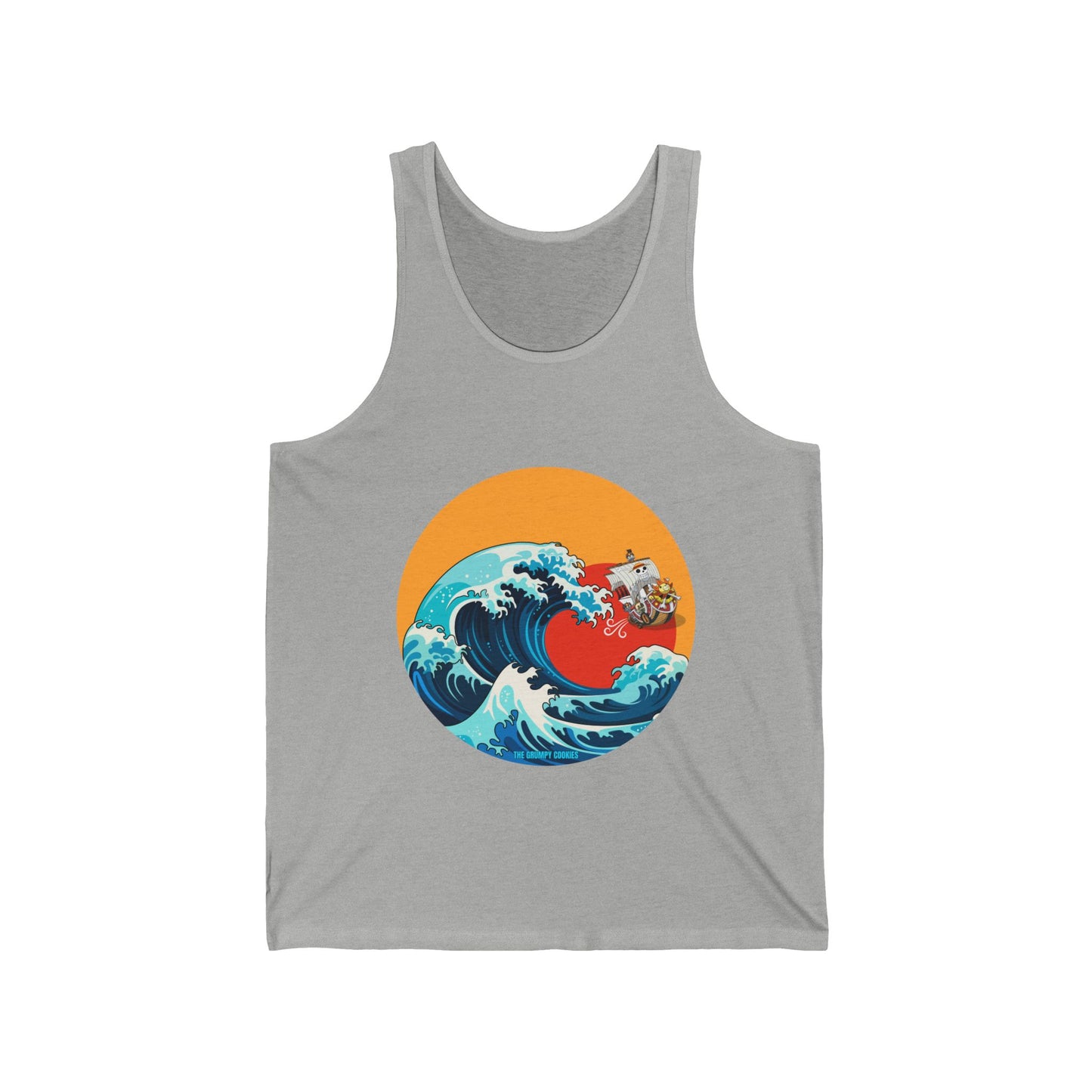 One Piece - Riding the Wave Jersey Tank