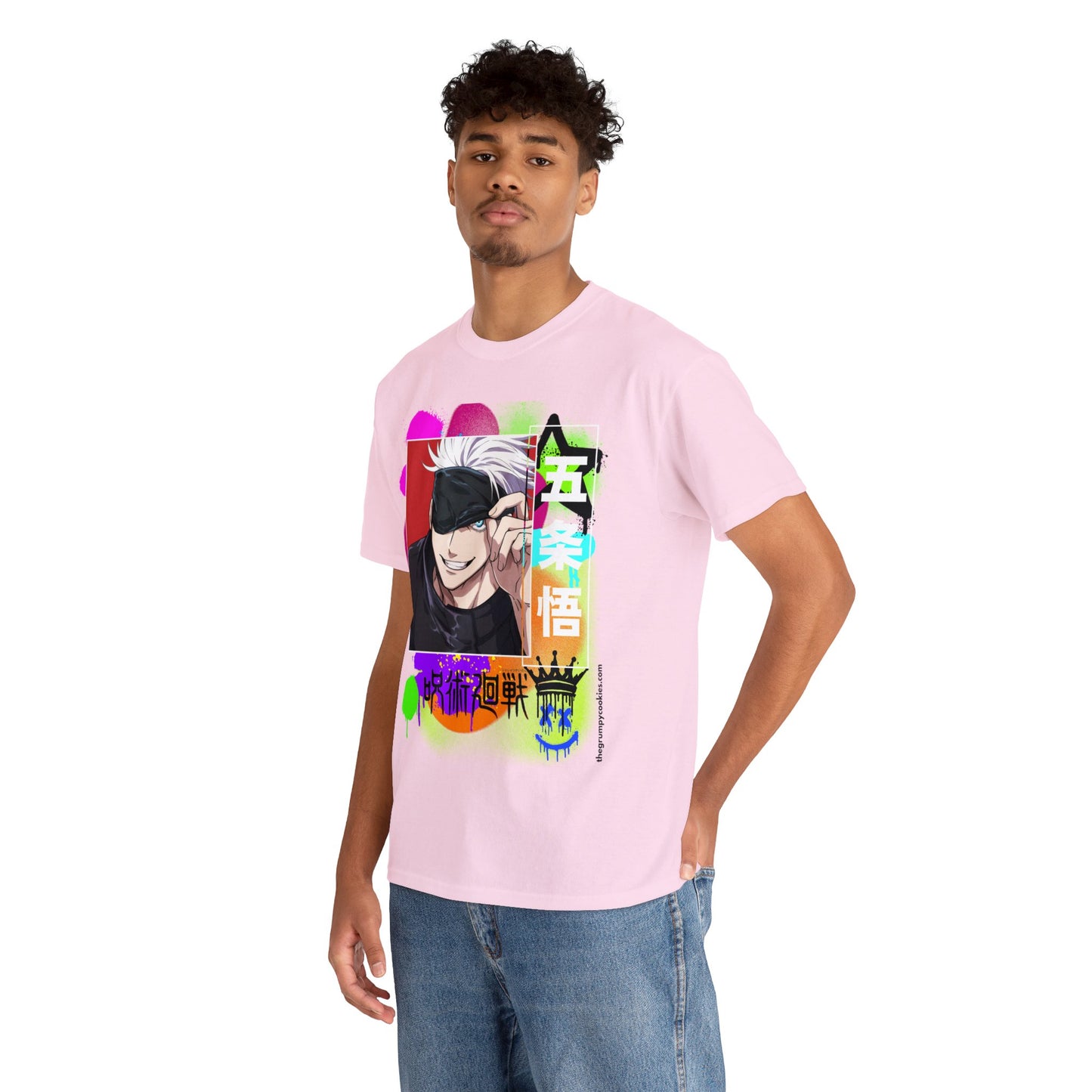 Jujutsu Kaisen - Peekaboo Gojo Unisex Heavy Cotton Tee