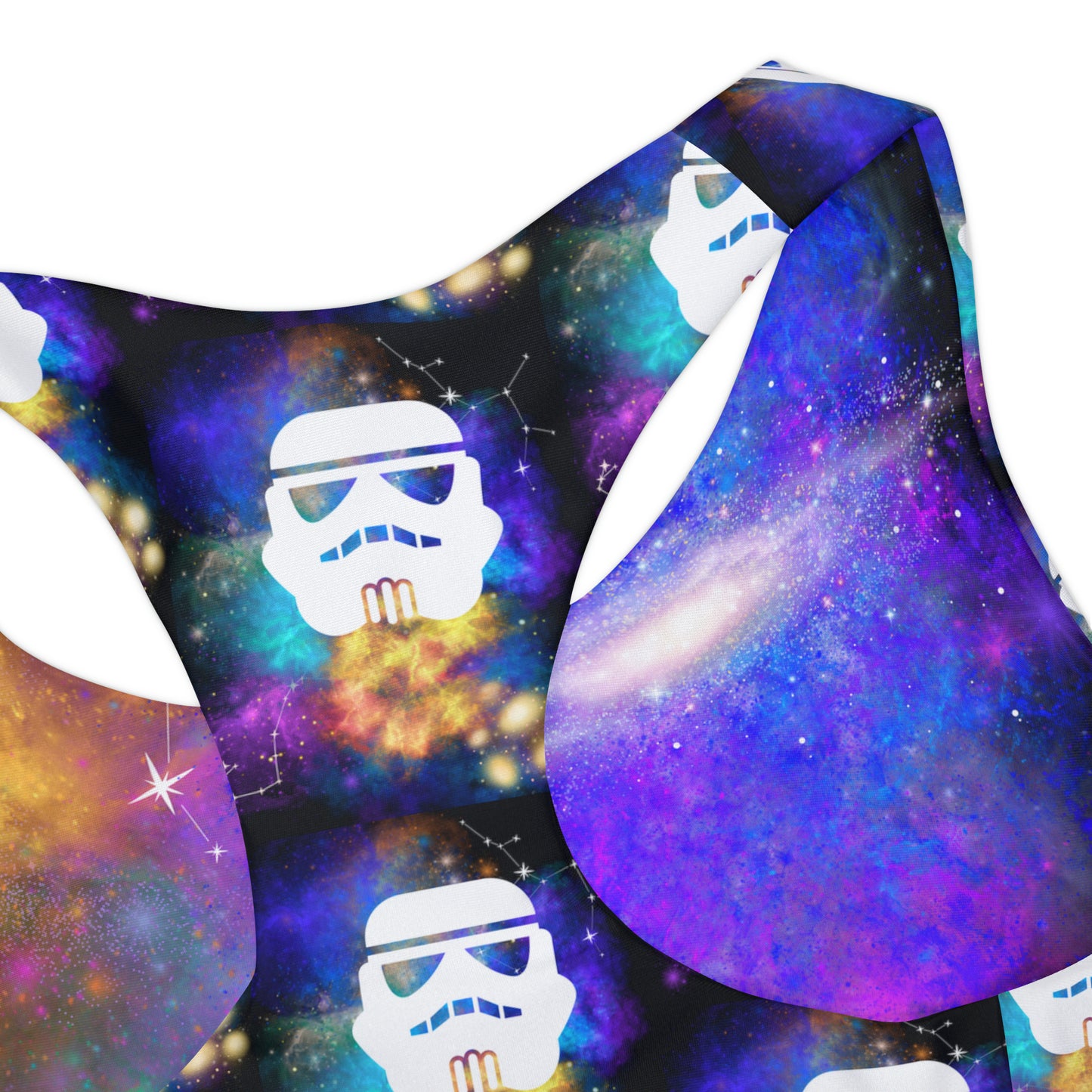 Star Wars - Storm Trooper Girls Two Piece Black Swimsuit