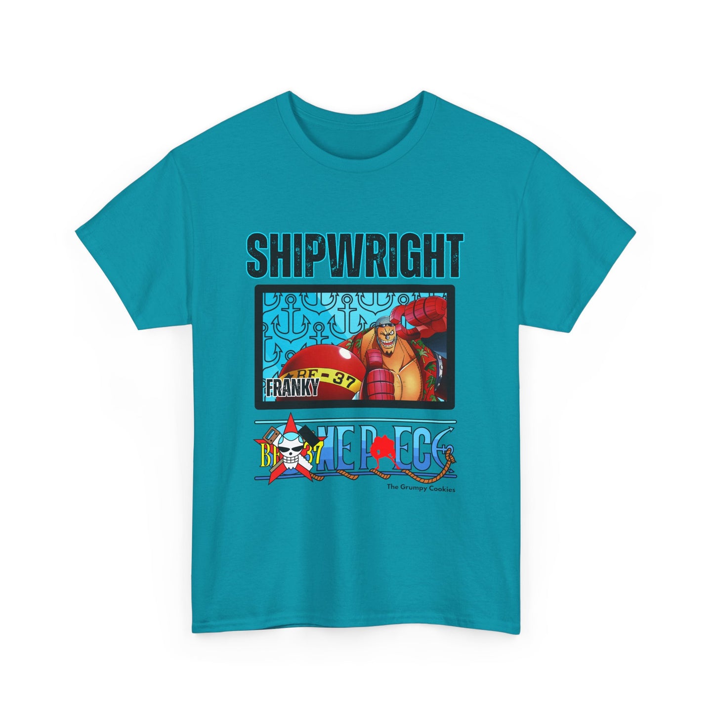 One Piece - Shipwright Franky Unisex Heavy Cotton Tee