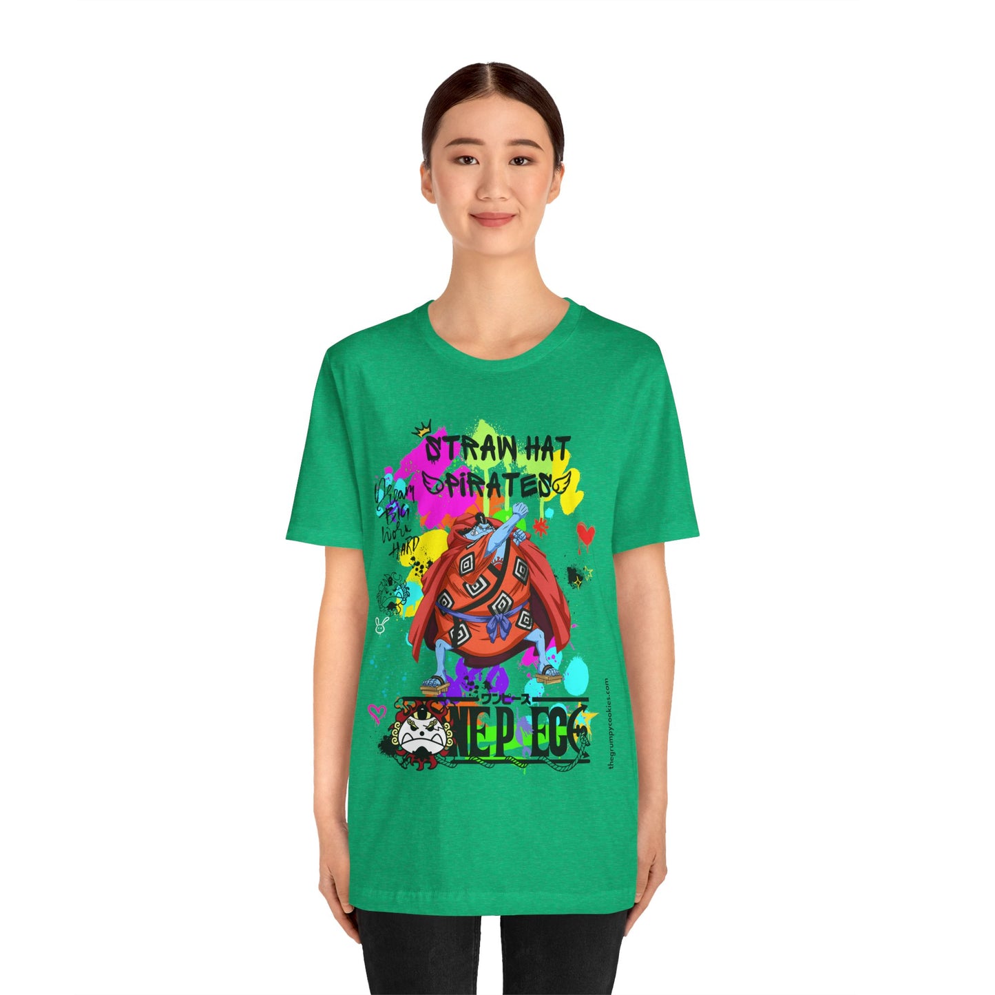 One Piece - Graffiti Jimbei Unisex Jersey Short Sleeve Tee