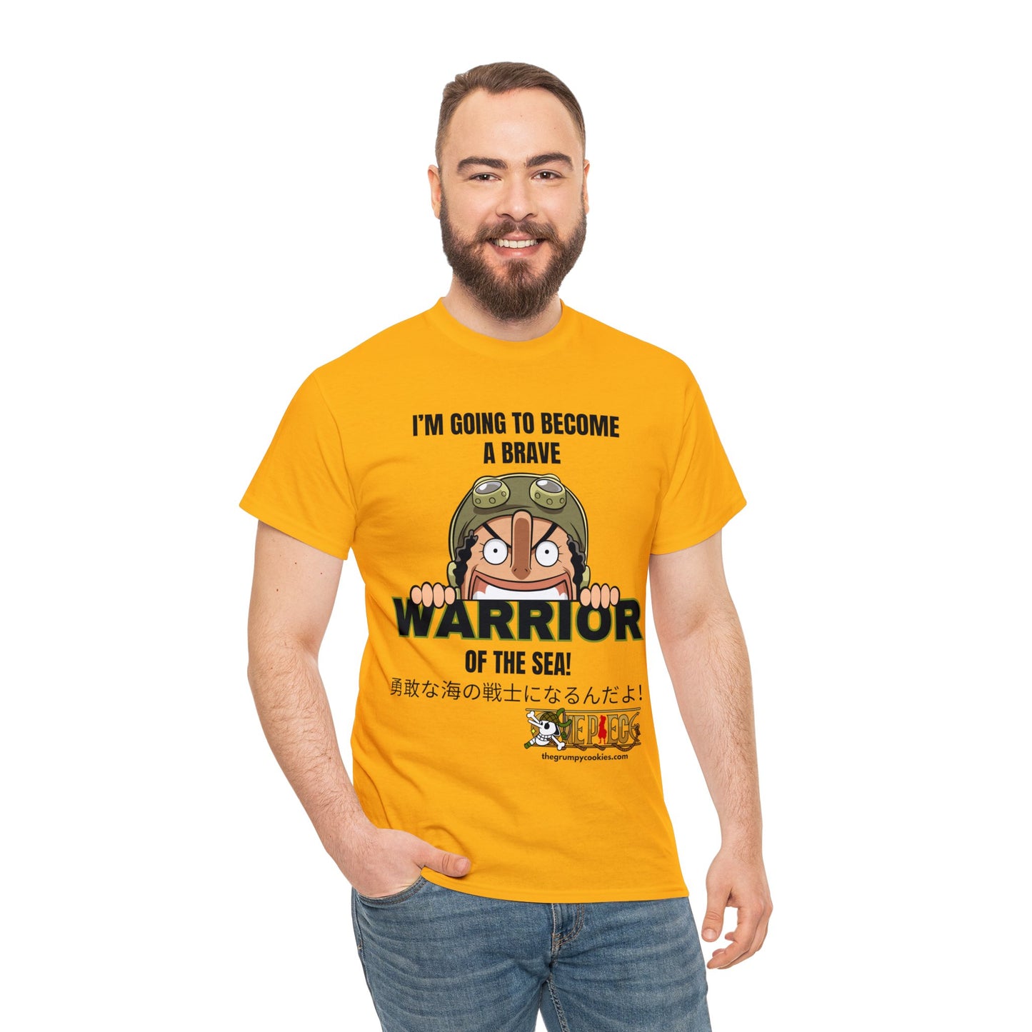 One Piece - Brave Warrior of the Sea Unisex Heavy Cotton Tee