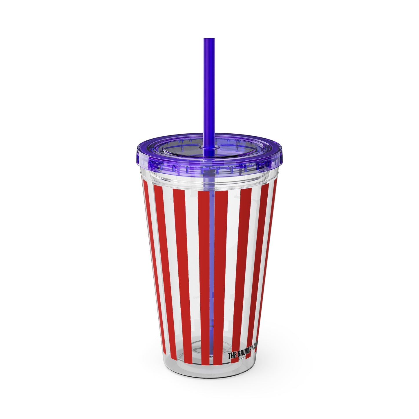 Straw Hat Coffee - Captain Luffy Sunsplash Tumbler with Straw, 16oz