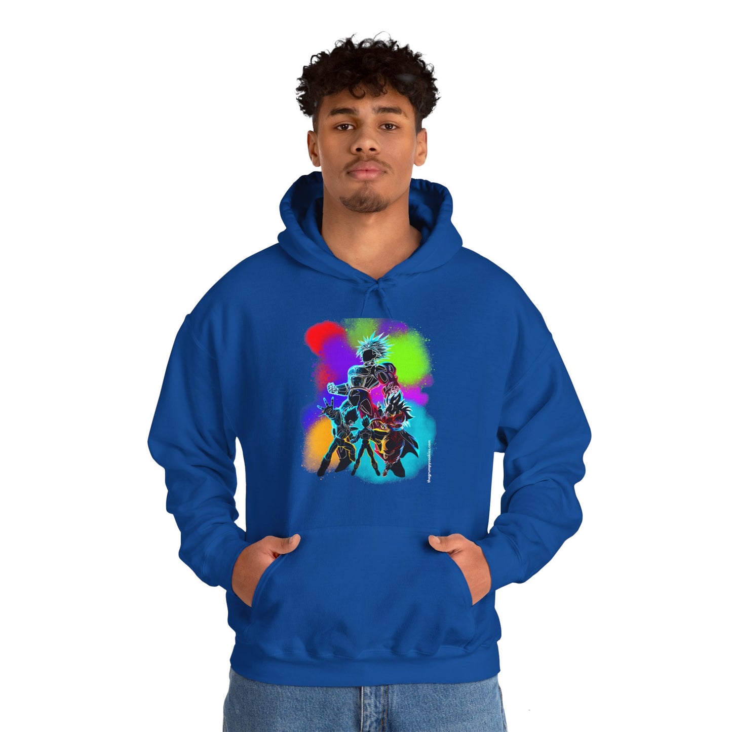 Dragon Ball - Technicolor Unisex Heavy Blend™ Hooded Sweatshirt