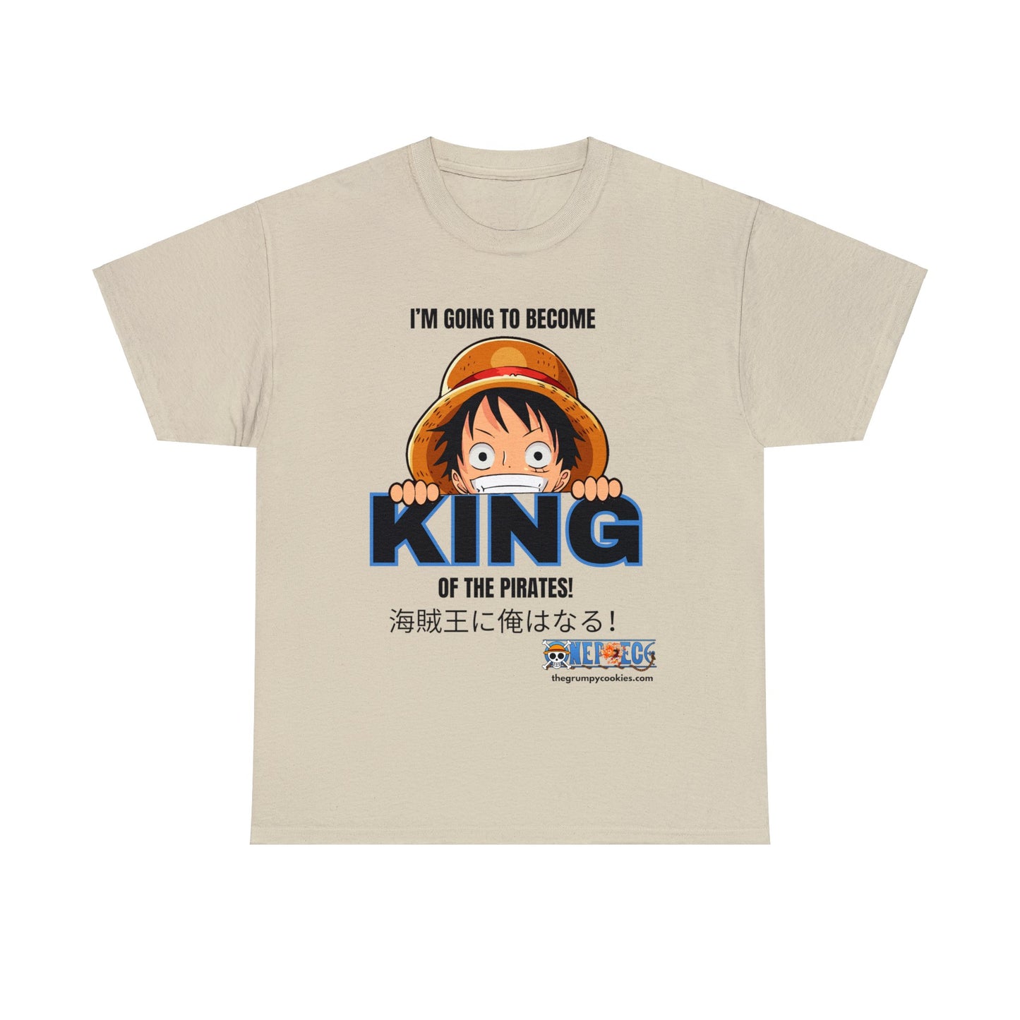 One Piece - King of the Pirates Unisex Heavy Cotton Tee
