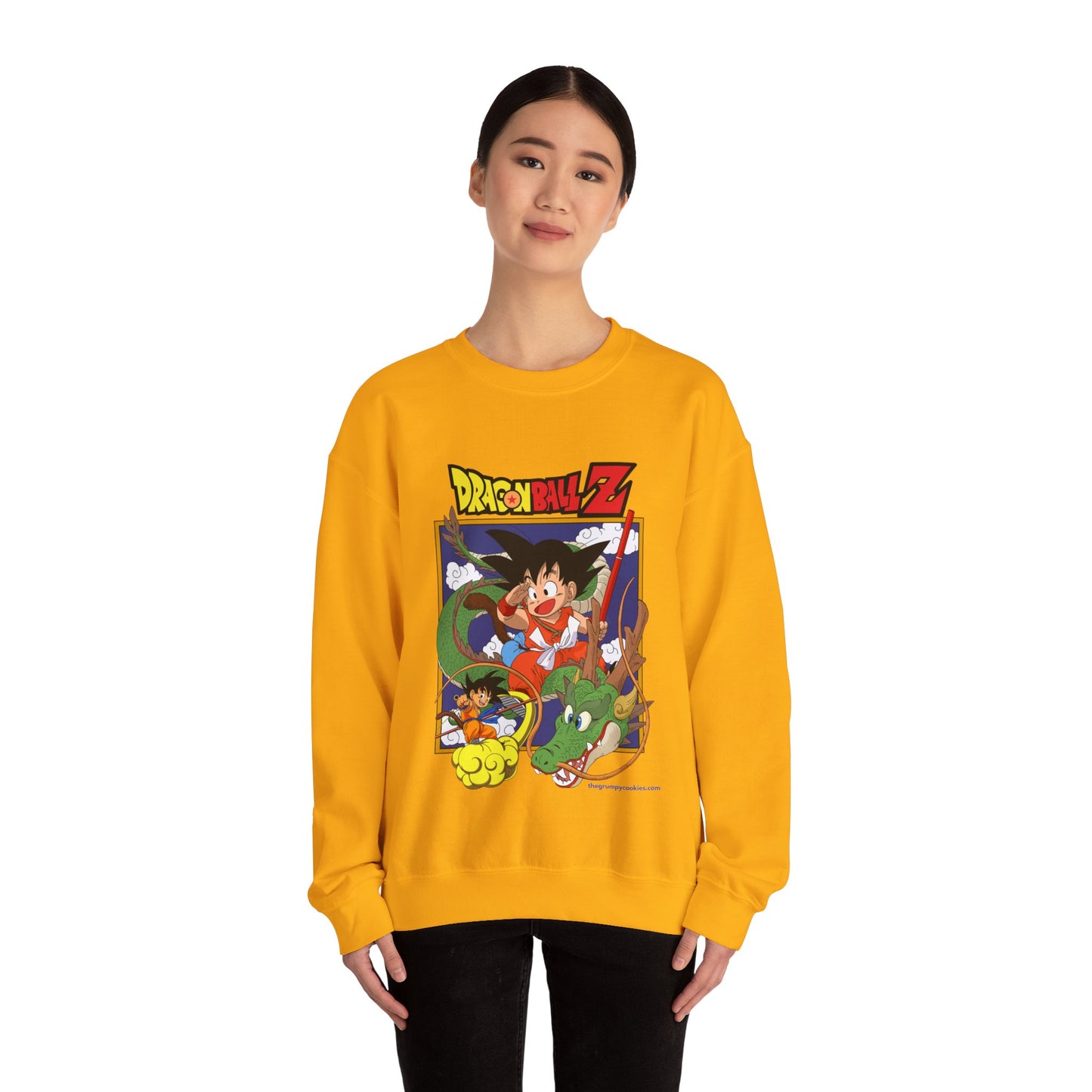 Dragon Ball - Old School DBZ Unisex Heavy Blend™ Crewneck Sweatshirt