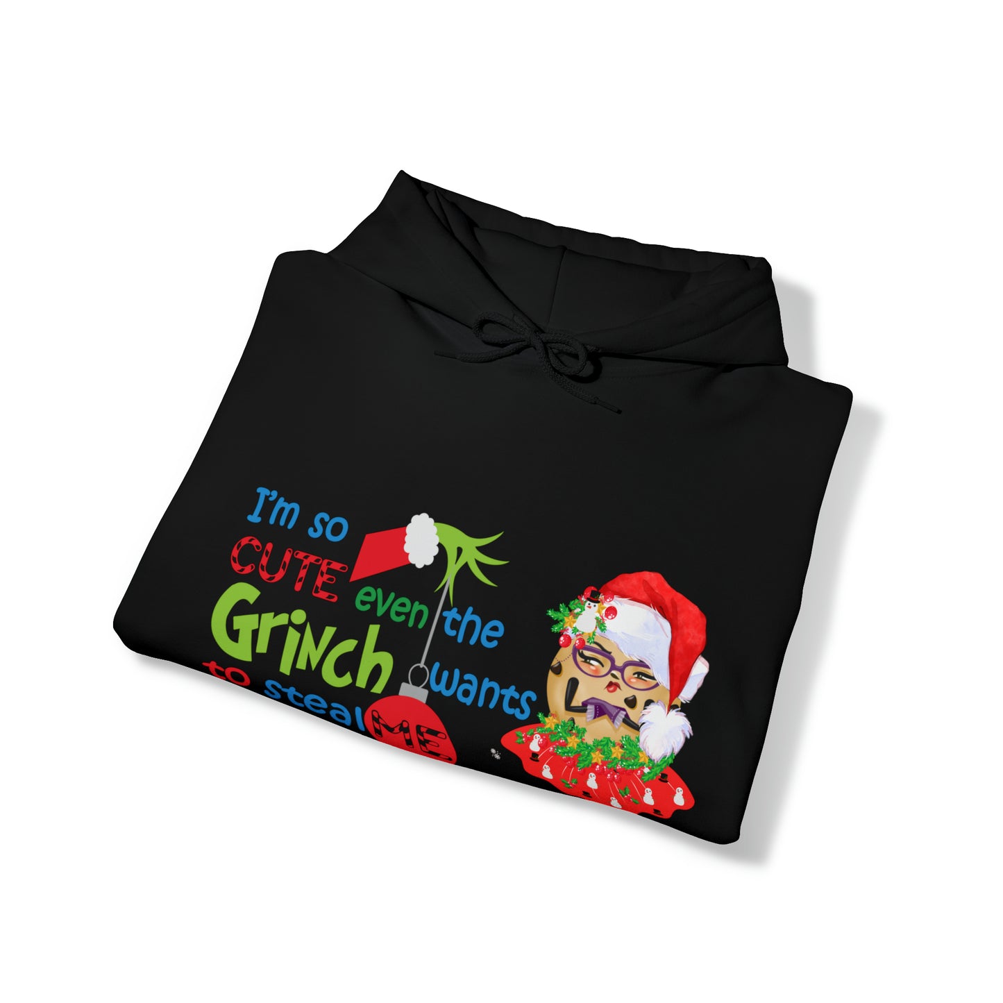 The Grumpy Cookies - Even the Grinch Loves TGC Unisex Heavy Blend™ Hooded Sweatshirt