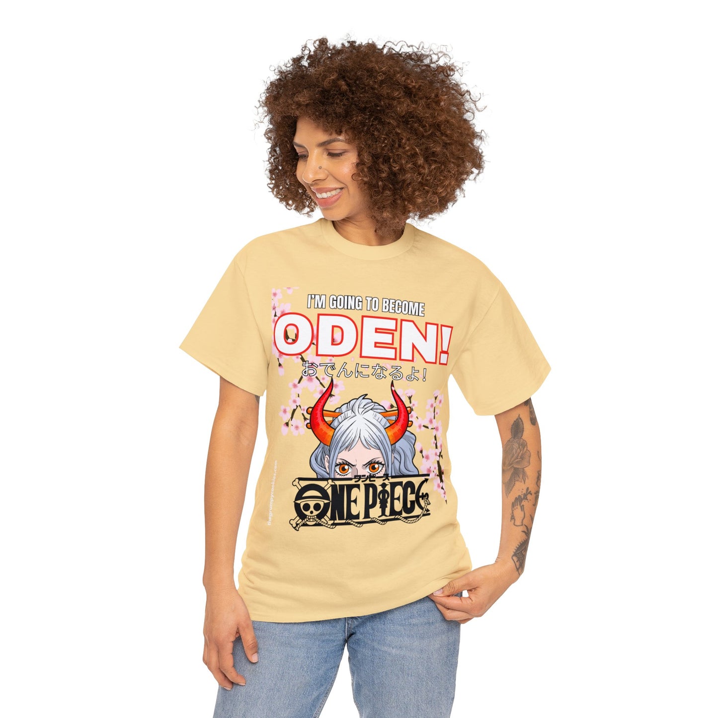 One Piece - I'll Be Oden Unisex Heavy Cotton Tee