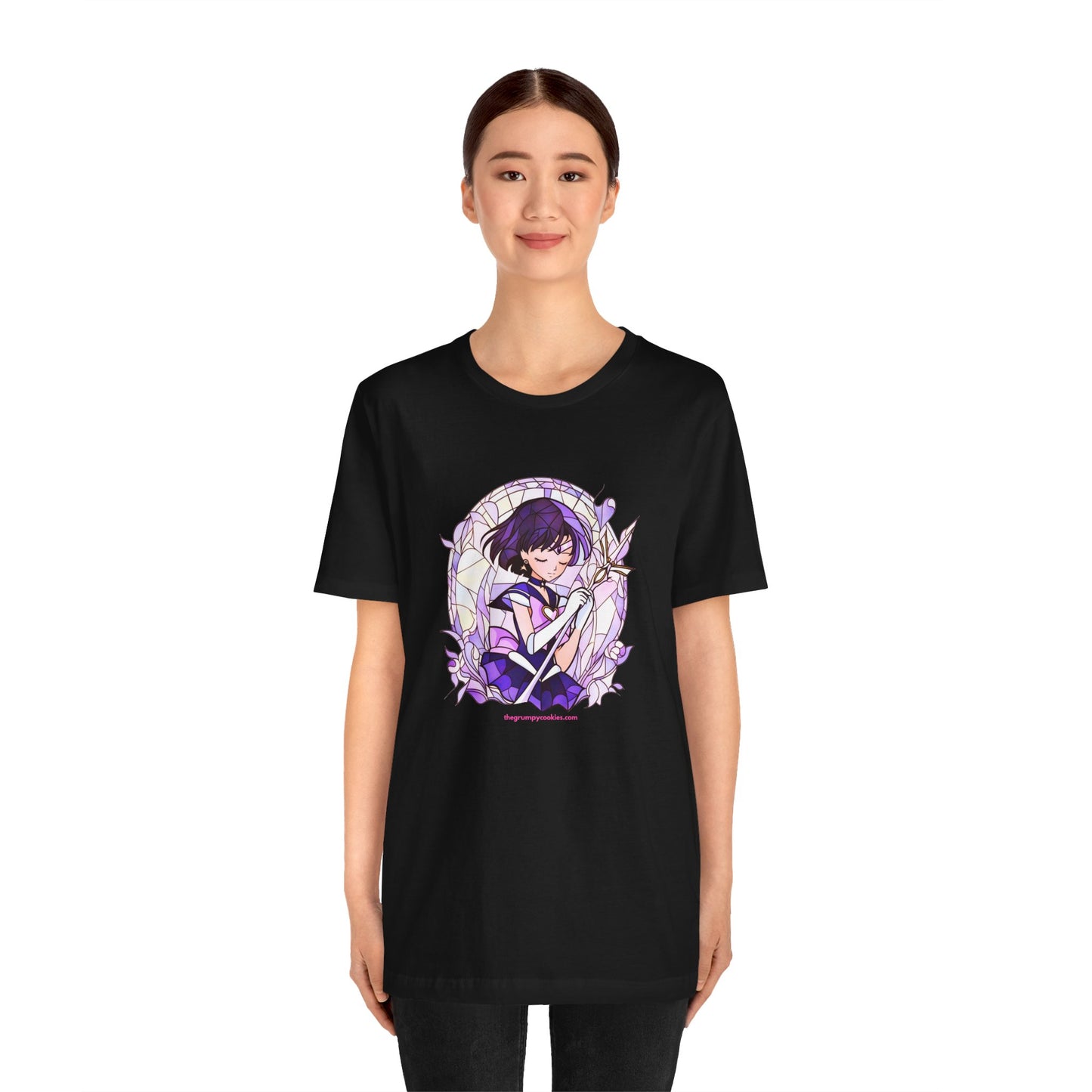 Sailor Moon - Sailor Saturn Jersey Short Sleeve Tee
