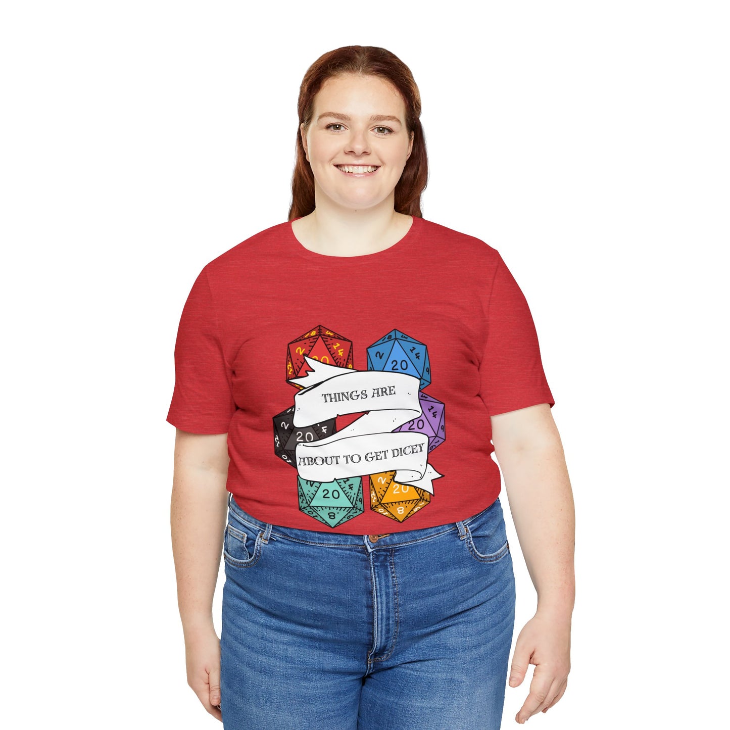 Dungeons & Dragons - Dicey Short Sleeve Tee