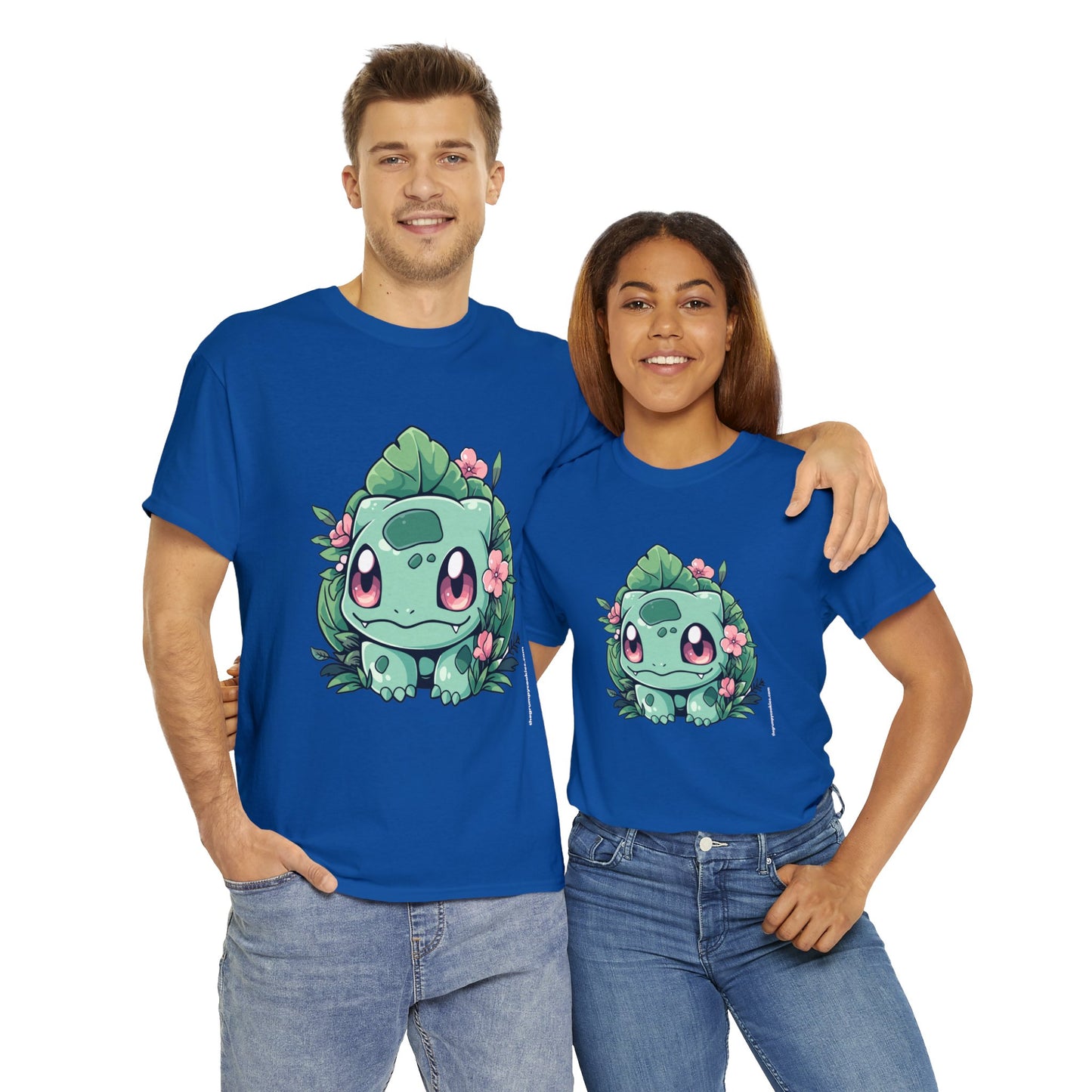 Pokemon - Flowering Bulba Unisex Heavy Cotton Tee