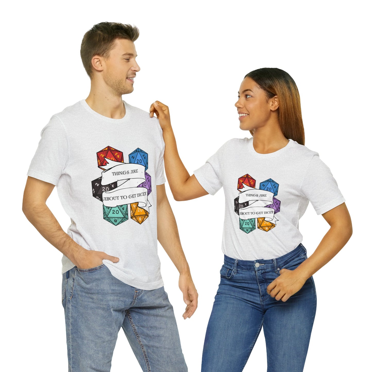 Dungeons & Dragons - Dicey Short Sleeve Tee