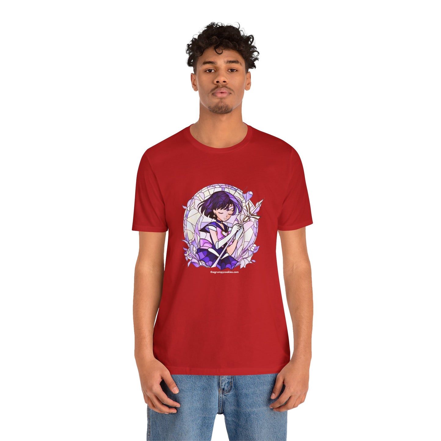 Sailor Moon - Sailor Saturn Jersey Short Sleeve Tee