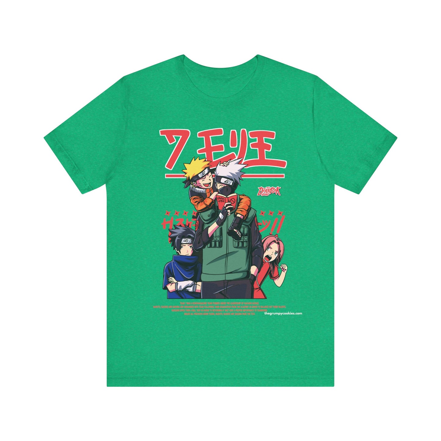 Naruto - Team Kakashi Jersey Short Sleeve Tee