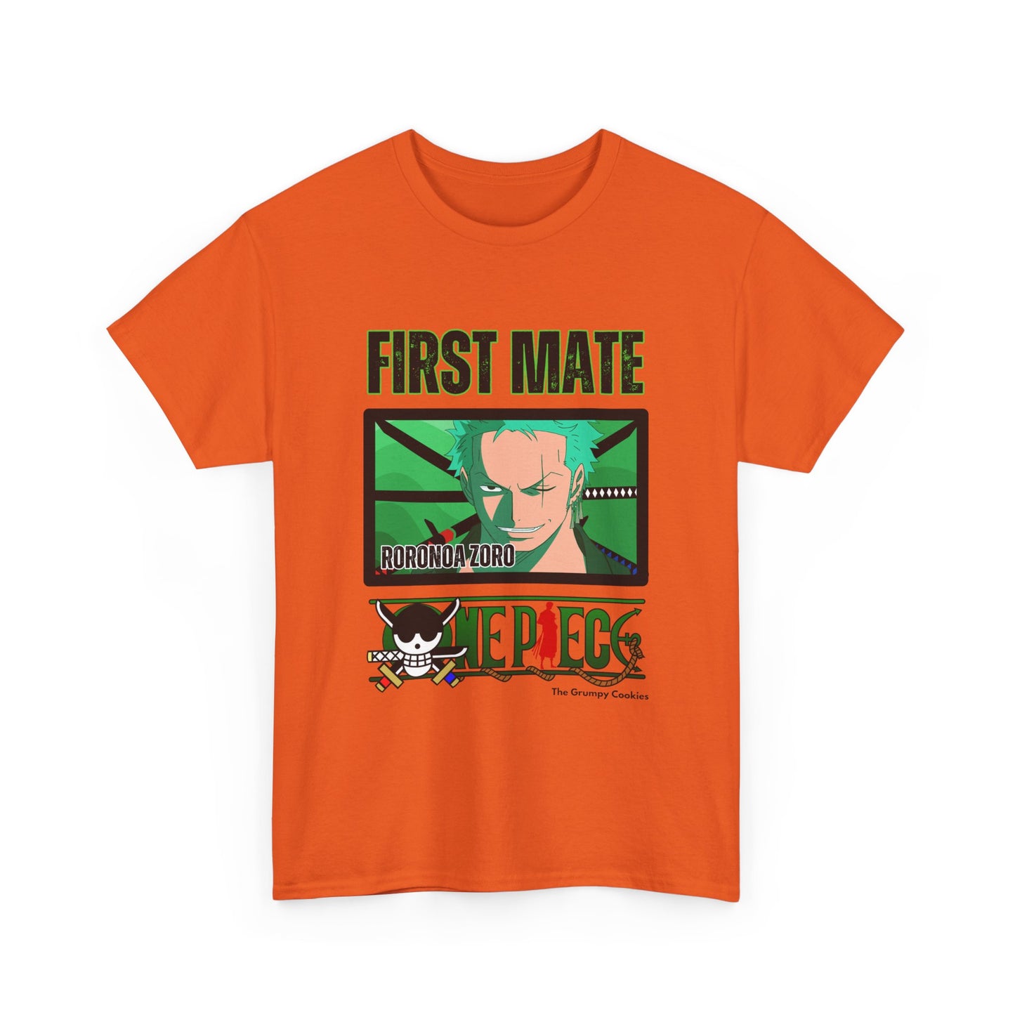 One Piece - First Mate Zoro Unisex Heavy Cotton Tee