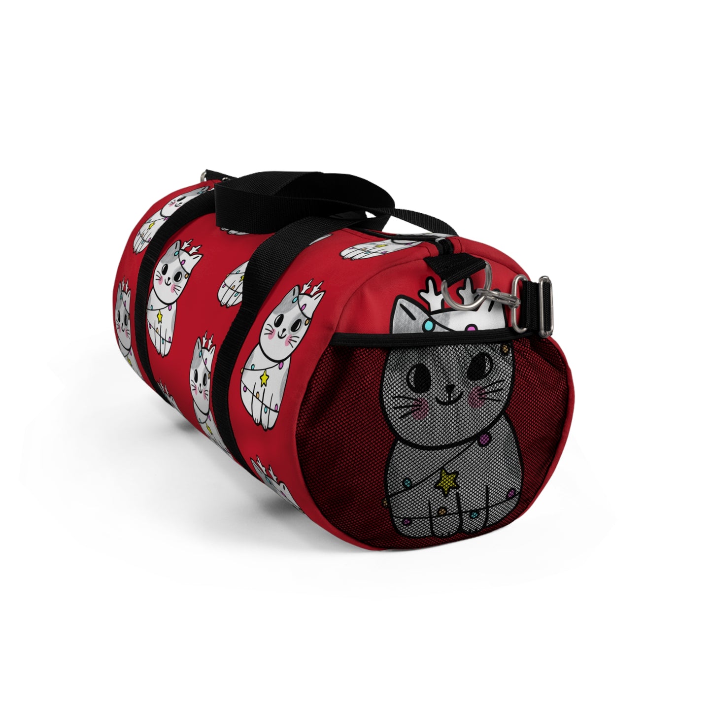 The Grumpy Cookies - Tangled Reindeer Kitty Duffle Bag