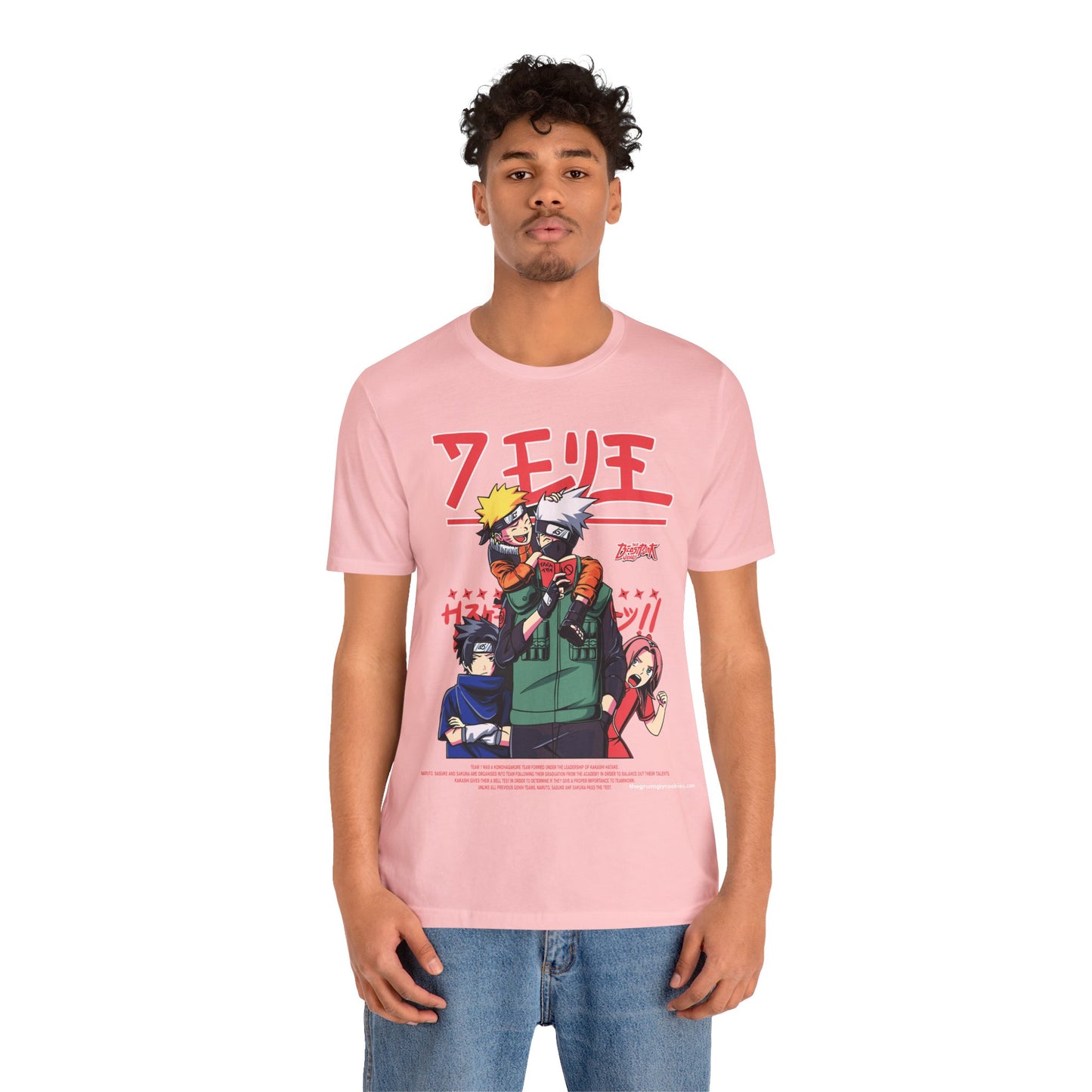 Naruto - Team Kakashi Jersey Short Sleeve Tee