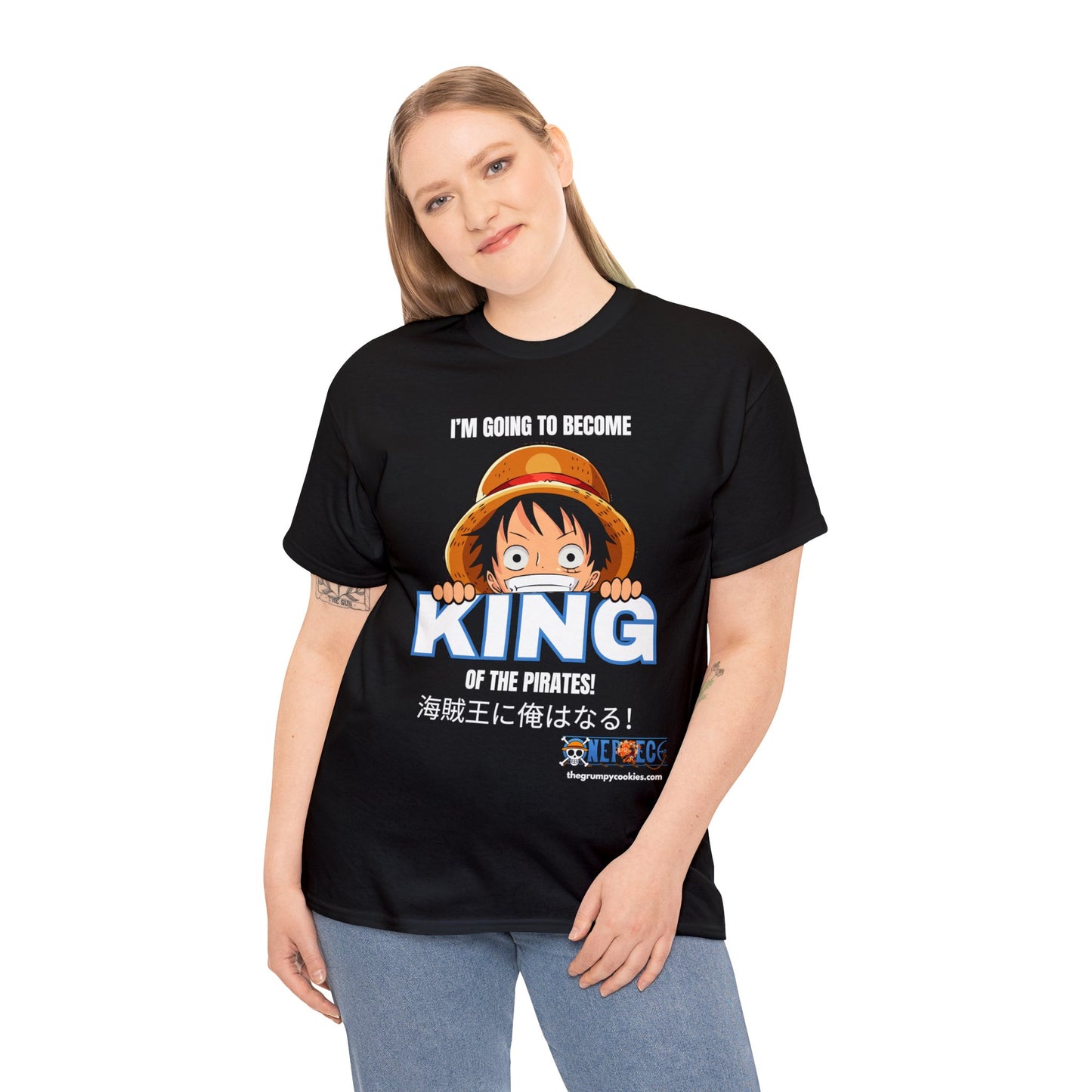 One Piece - King of the Pirates Unisex Heavy Cotton Tee