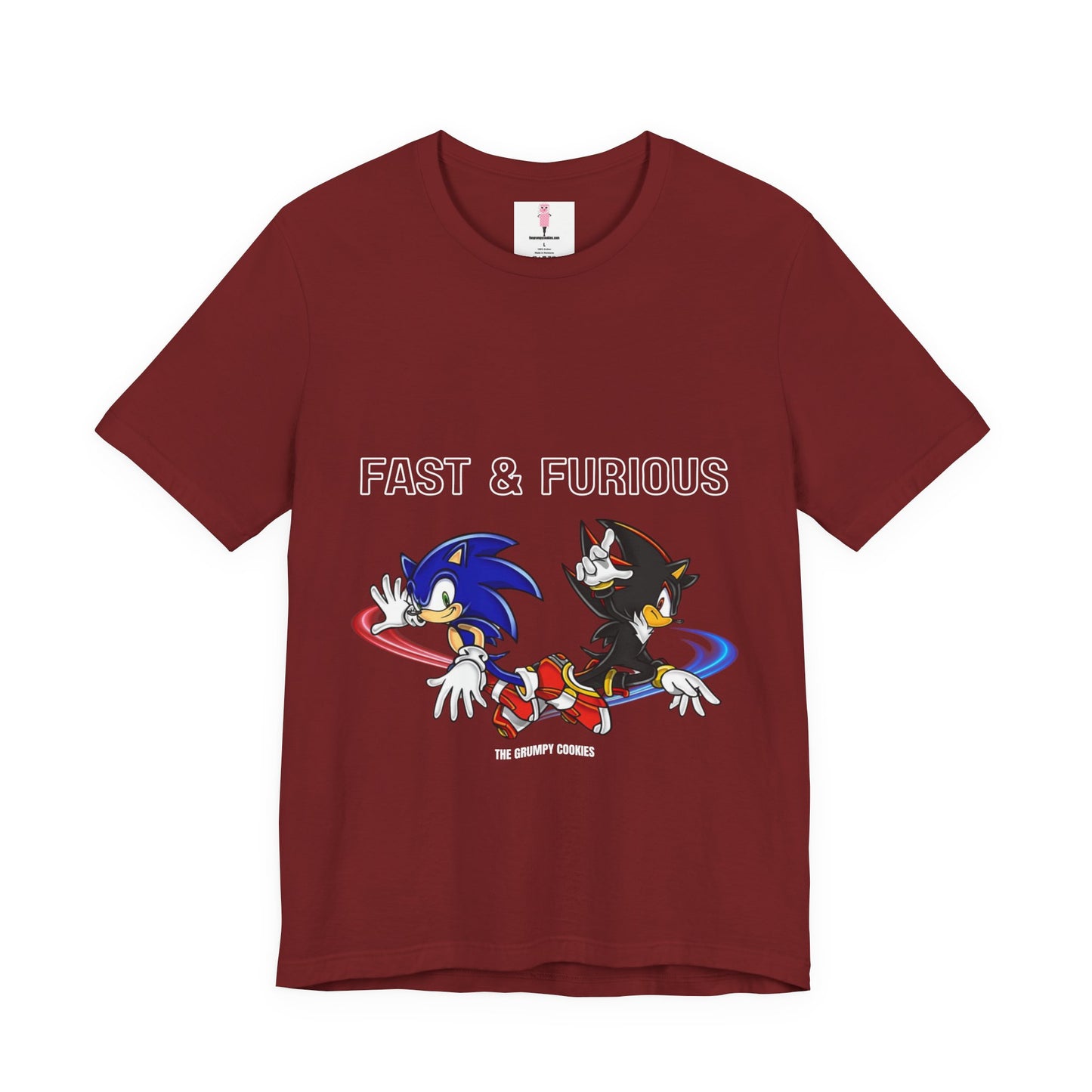 Sonic - Fast & Furious Jersey Short Sleeve Tee