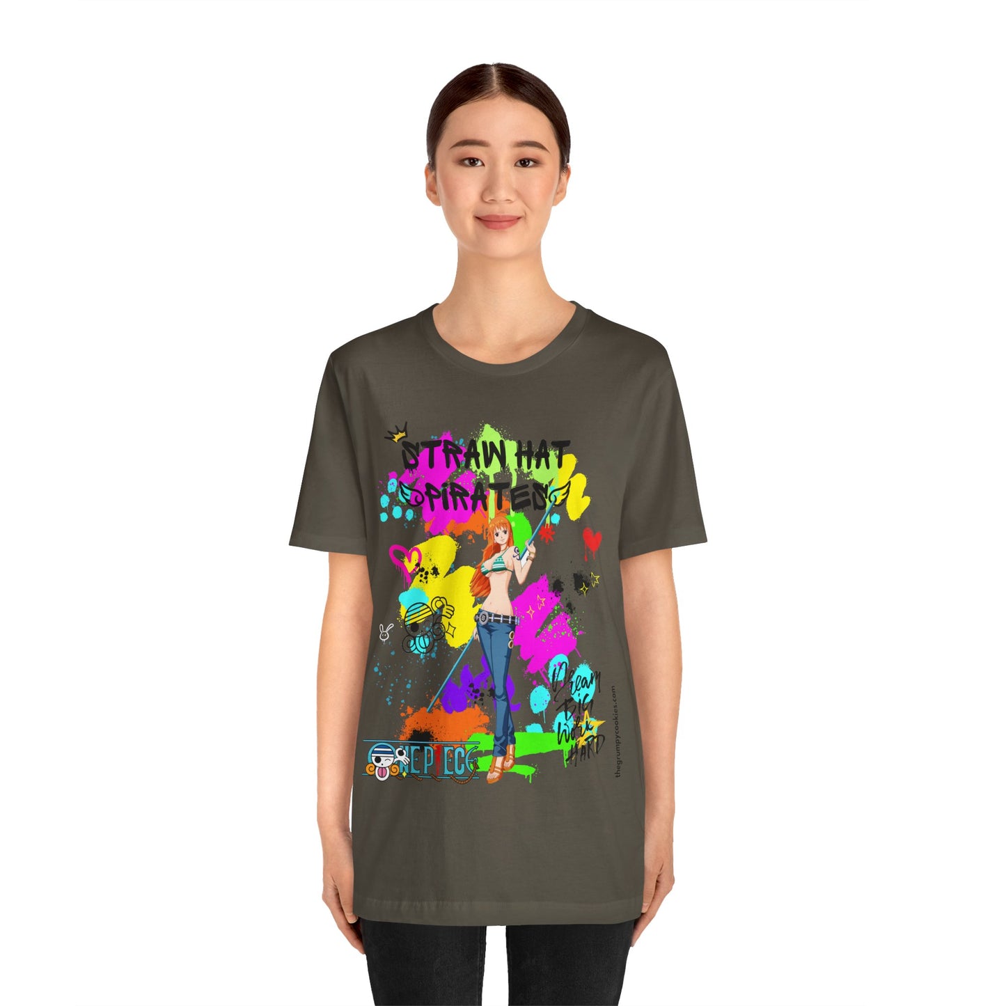 One Piece - Graffiti Nami Unisex Jersey Short Sleeve Tee