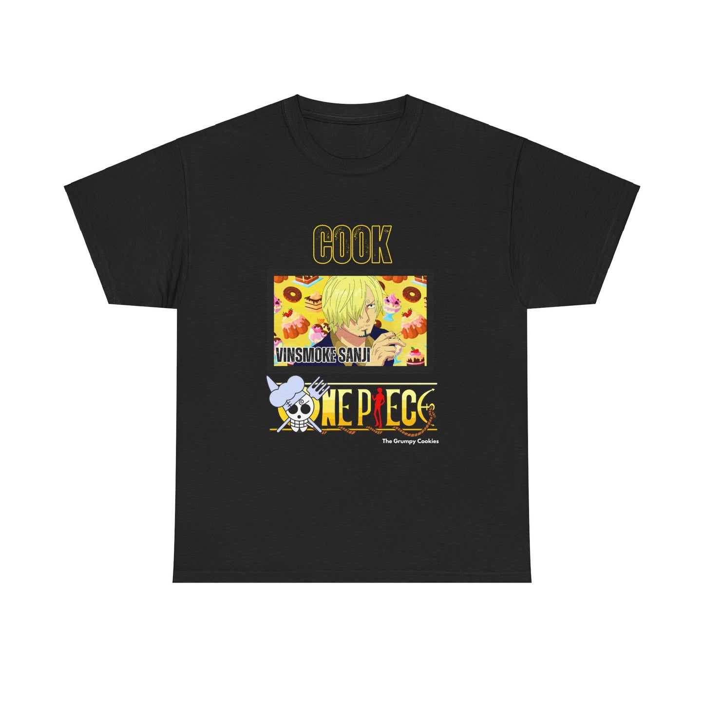 One Piece - Cook Sanji Unisex Heavy Cotton Tee