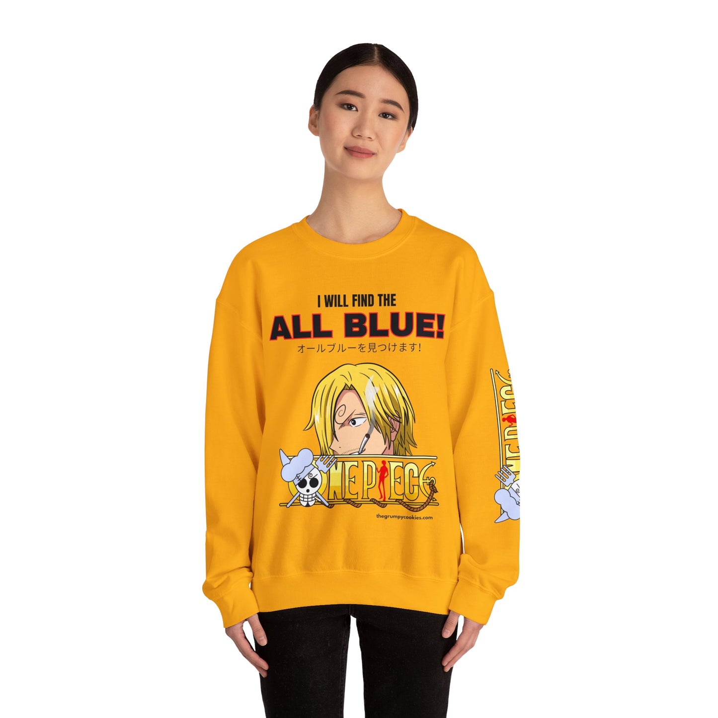 One Piece - Dream Follower Unisex Heavy Blend™ Crewneck Sweatshirt