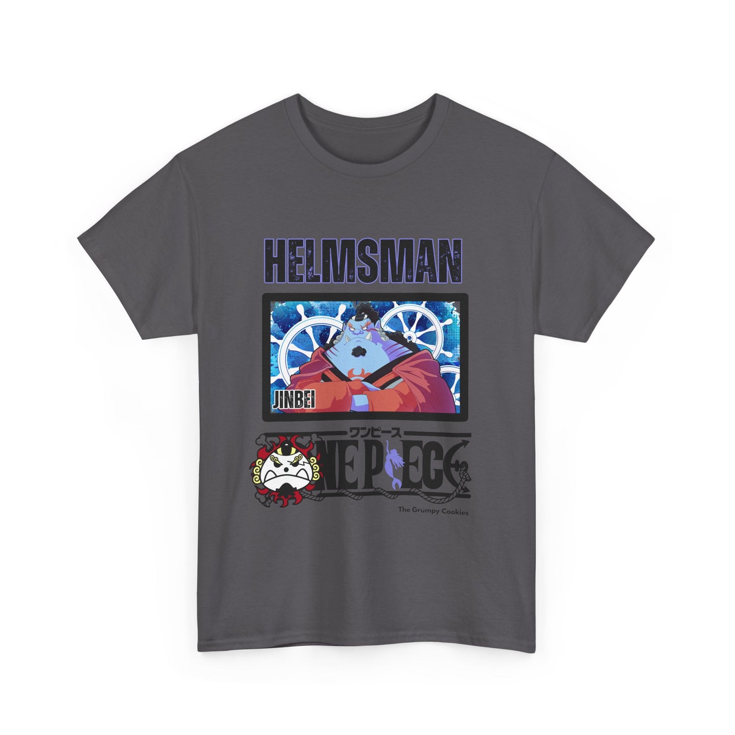One Piece - Helmsman Jimbei Unisex Heavy Cotton Tee