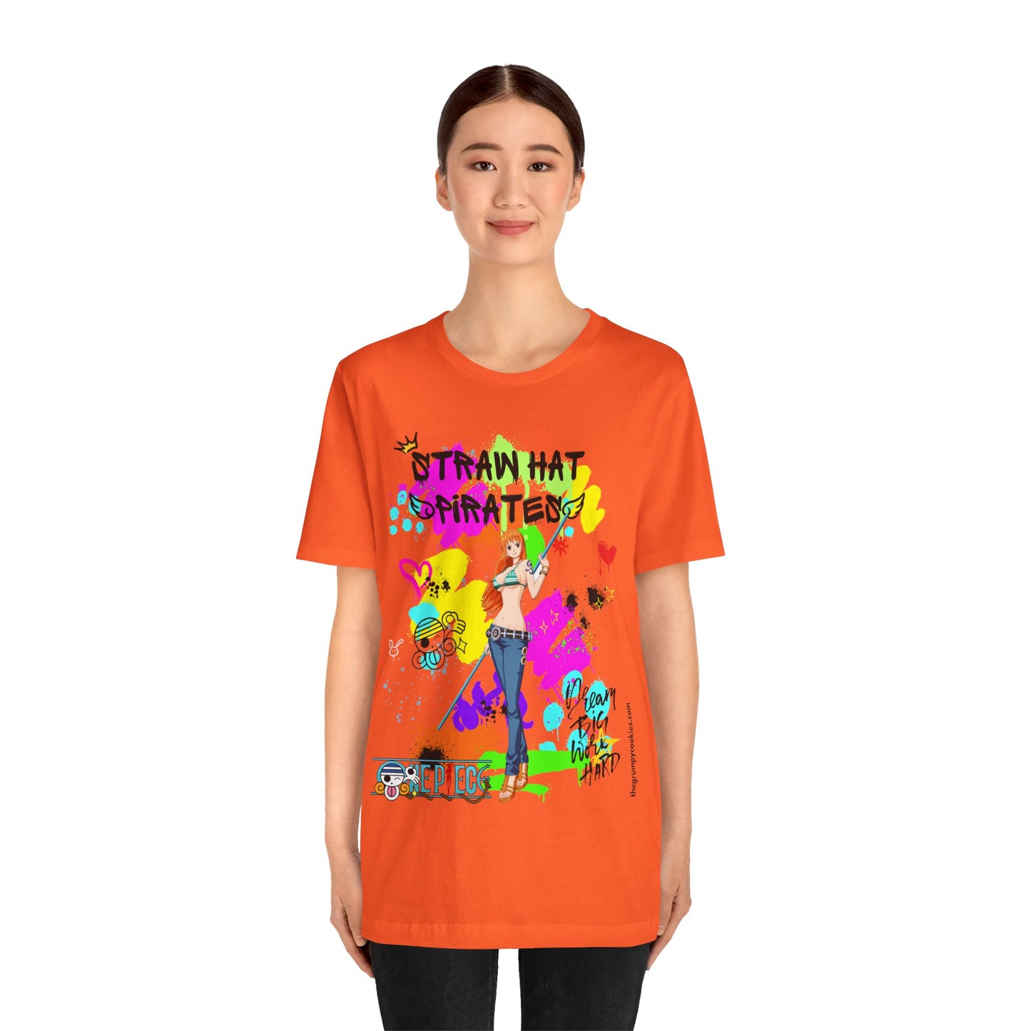 One Piece - Graffiti Nami Unisex Jersey Short Sleeve Tee