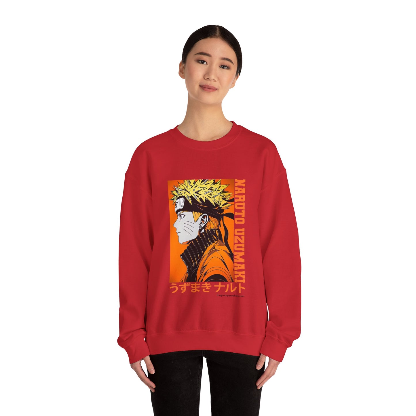Naruto - Orange Unisex Heavy Blend™ Crewneck Sweatshirt