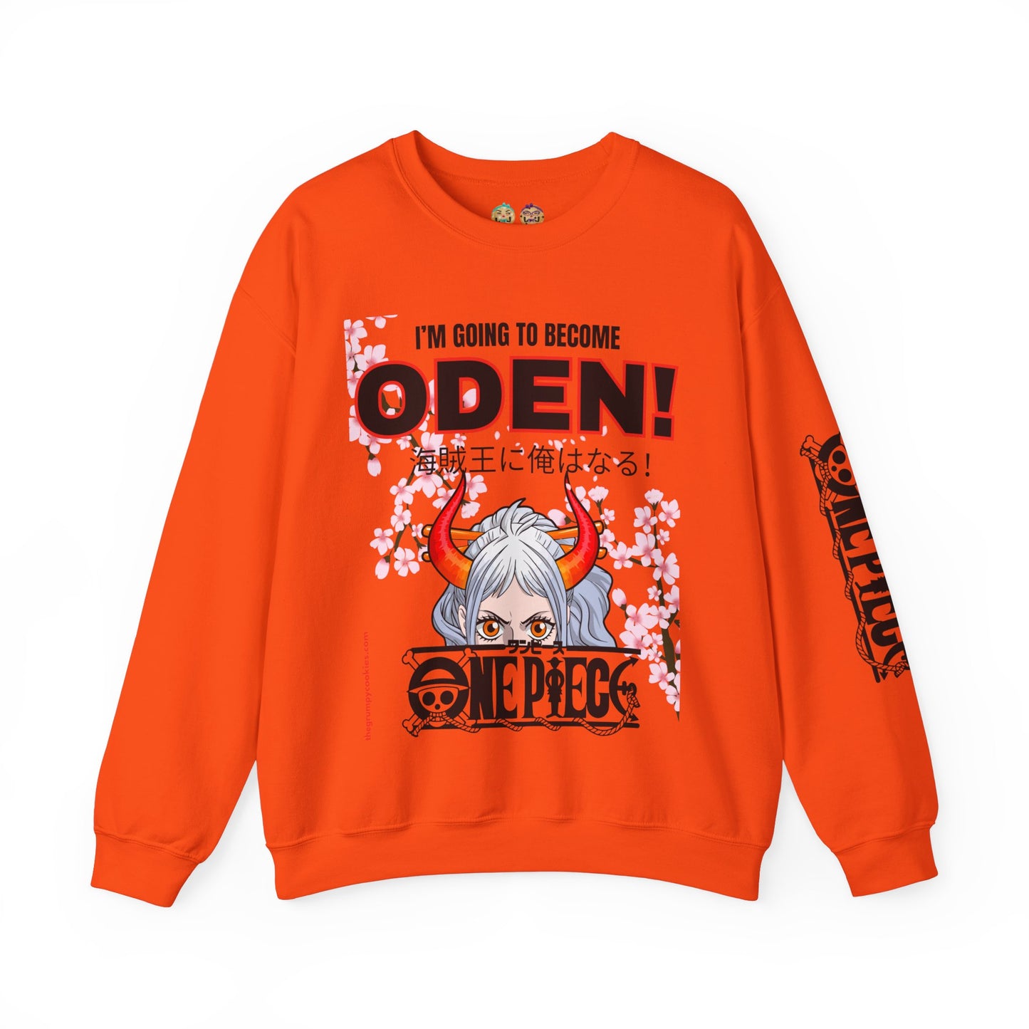 One Piece - I Will Be Oden Unisex Heavy Blend™ Crewneck Sweatshirt