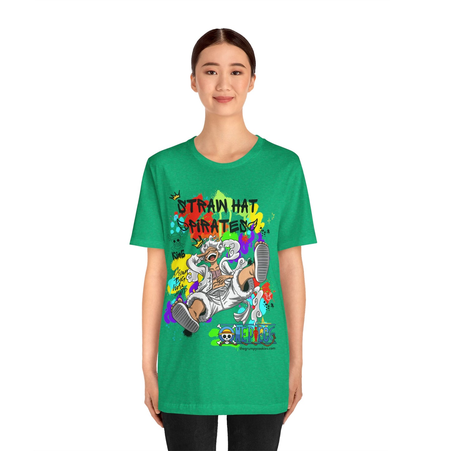 One Piece - Graffiti Luffy Unisex Jersey Short Sleeve Tee
