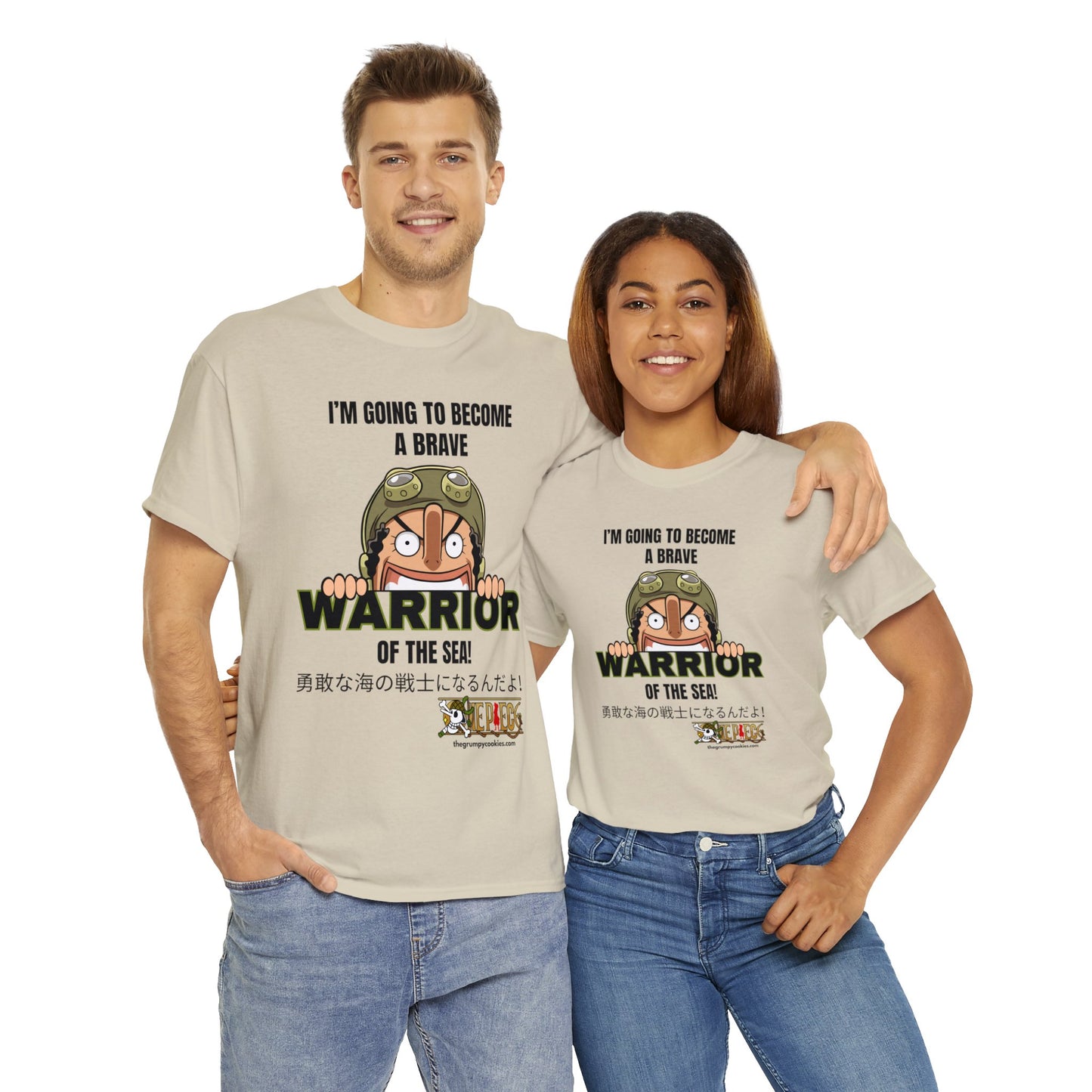 One Piece - Brave Warrior of the Sea Unisex Heavy Cotton Tee