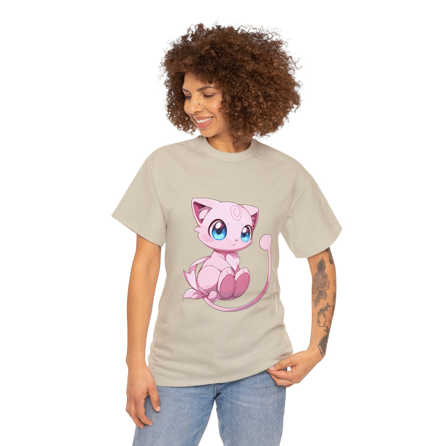 Pokemon - Mew Mew Unisex Heavy Cotton Tee
