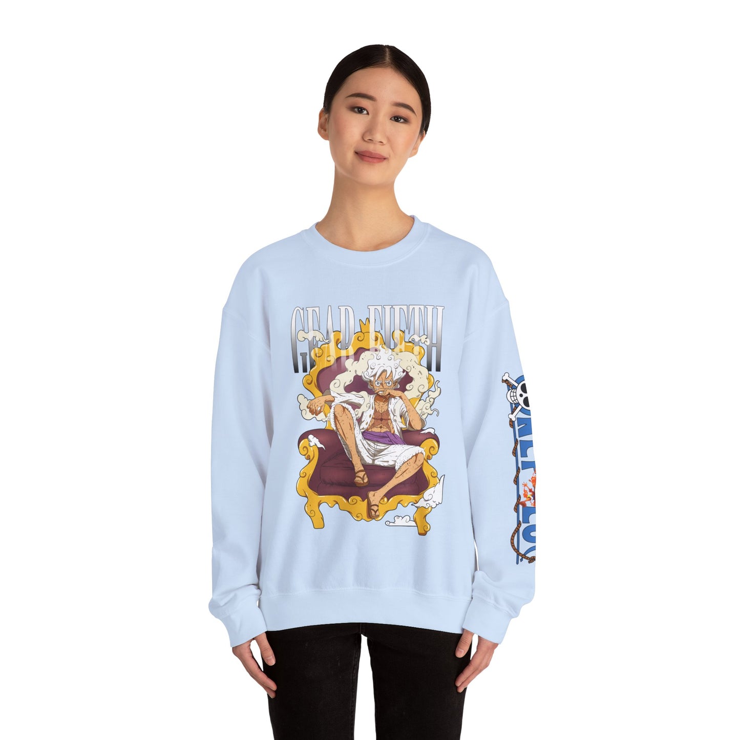 One Piece - Gear Fifth Unisex Heavy Blend™ Crewneck Sweatshirt