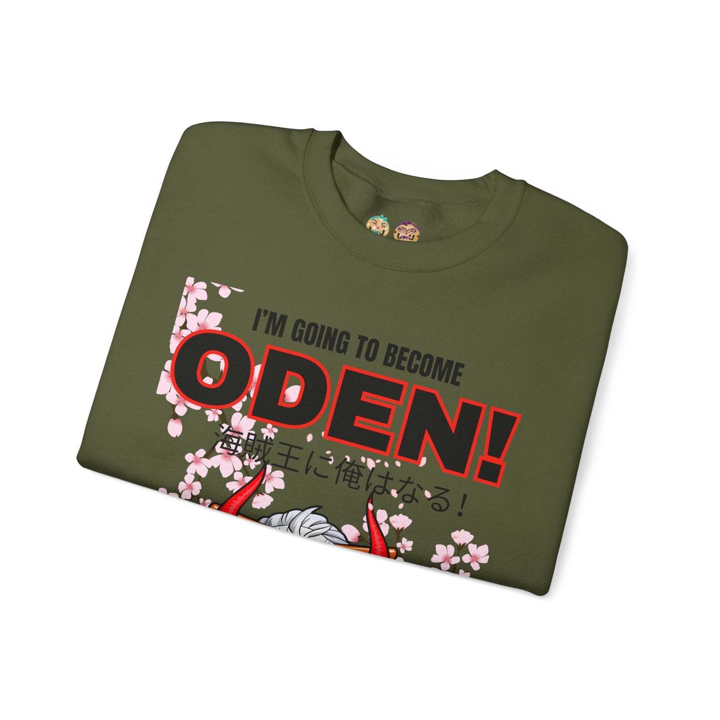 One Piece - I Will Be Oden Unisex Heavy Blend™ Crewneck Sweatshirt