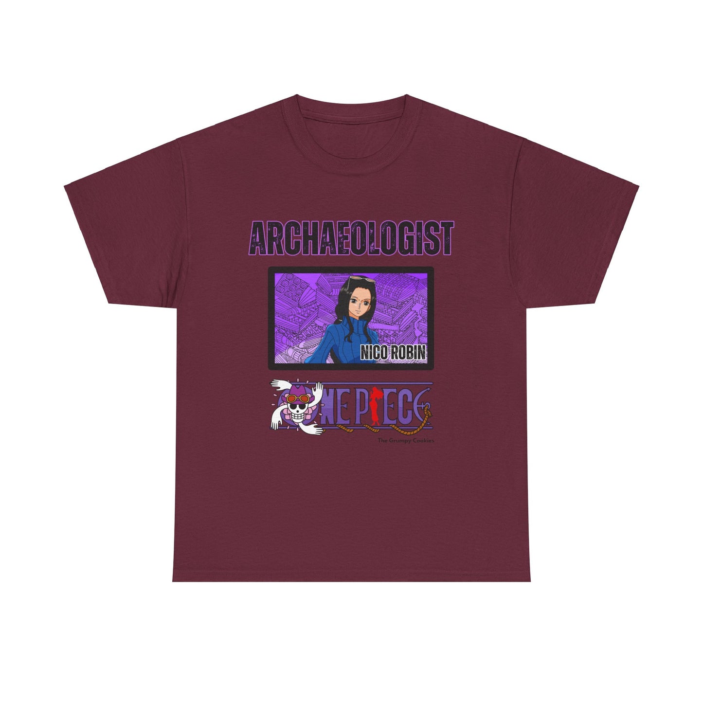 One Piece - Archaeologist Robin Unisex Heavy Cotton Tee