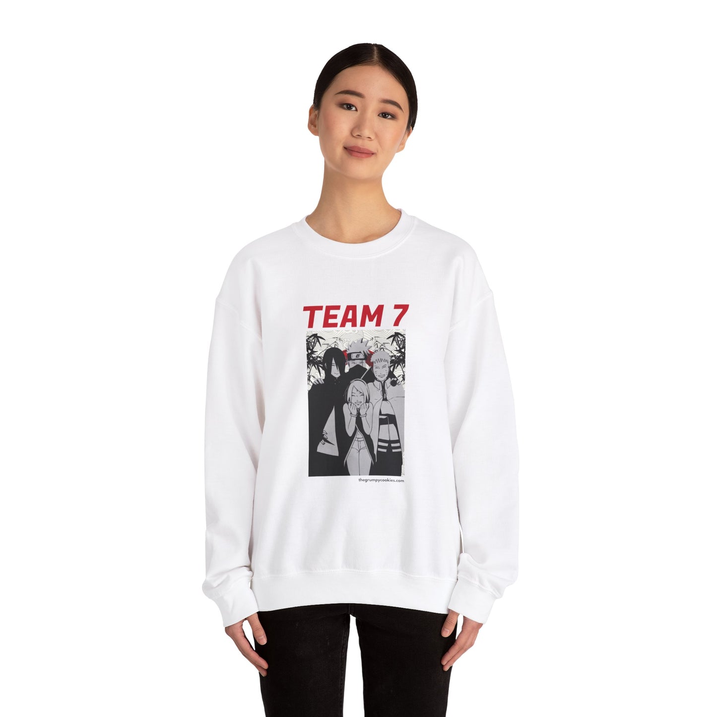 Naruto - Team 7 Unisex Heavy Blend™ Crewneck Sweatshirt