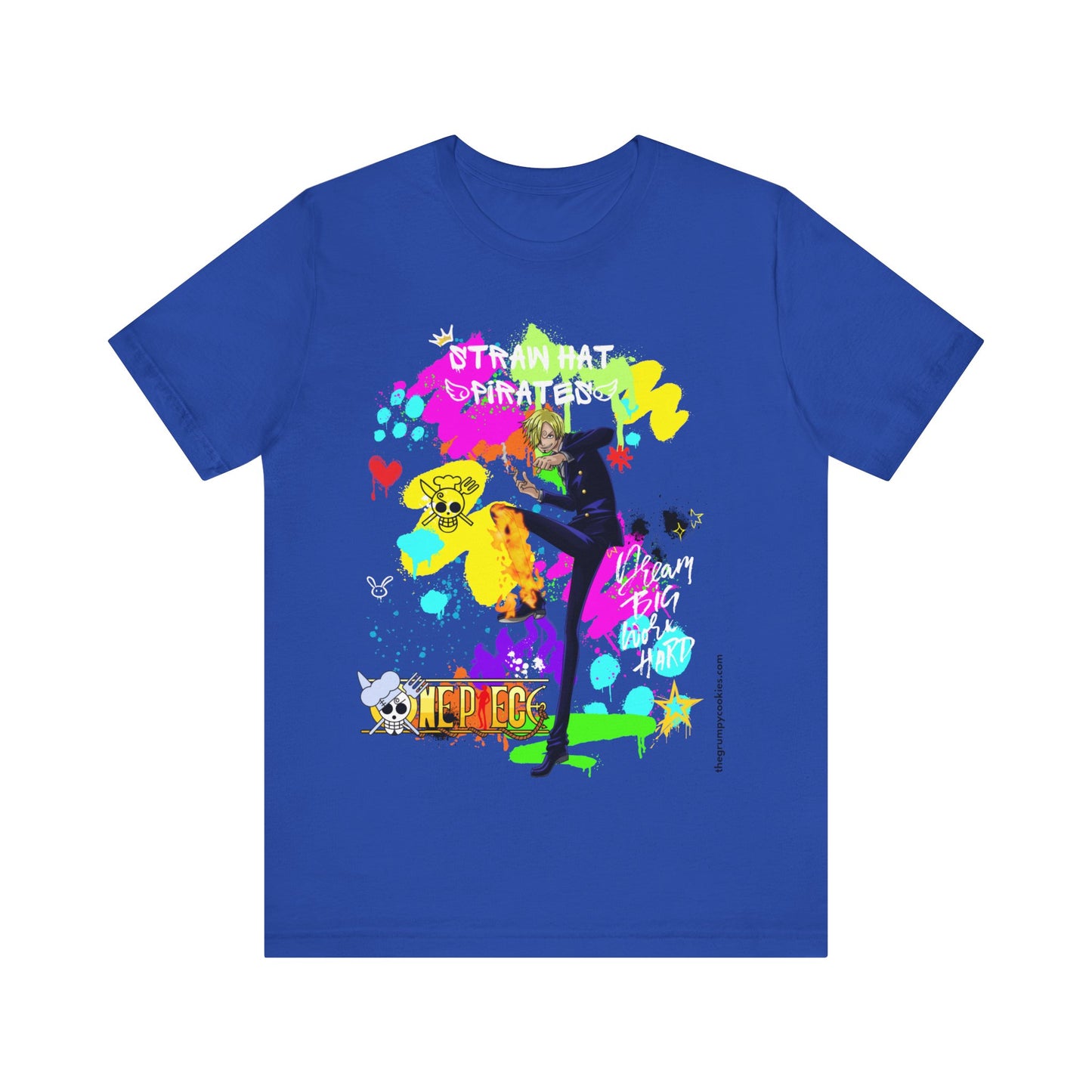 One Piece - Graffiti Sanji Unisex Jersey Short Sleeve Tee