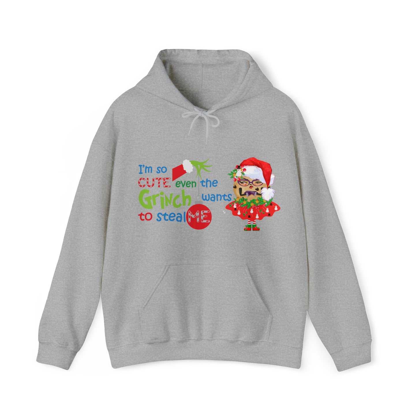 The Grumpy Cookies - Even the Grinch Loves TGC Unisex Heavy Blend™ Hooded Sweatshirt