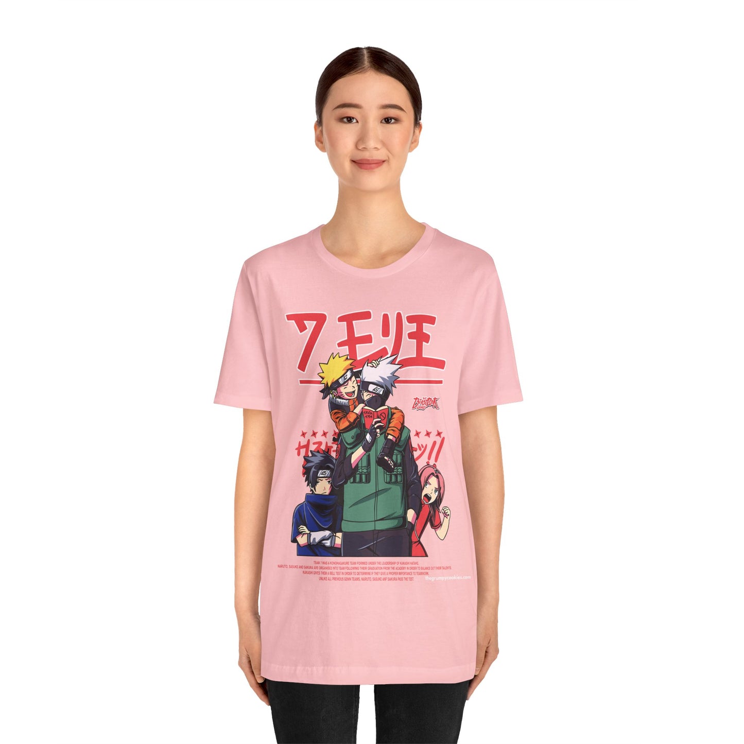 Naruto - Team Kakashi Jersey Short Sleeve Tee