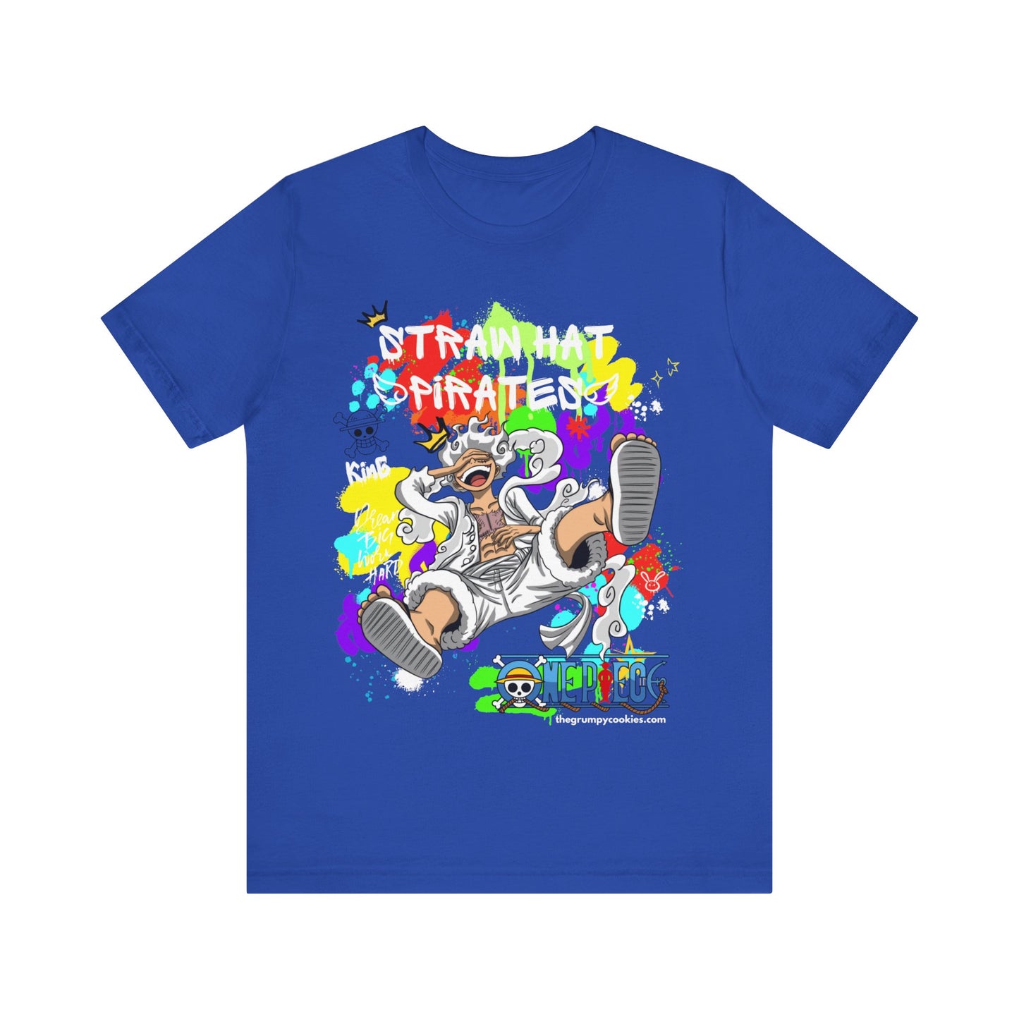 One Piece - Graffiti Luffy Unisex Jersey Short Sleeve Tee