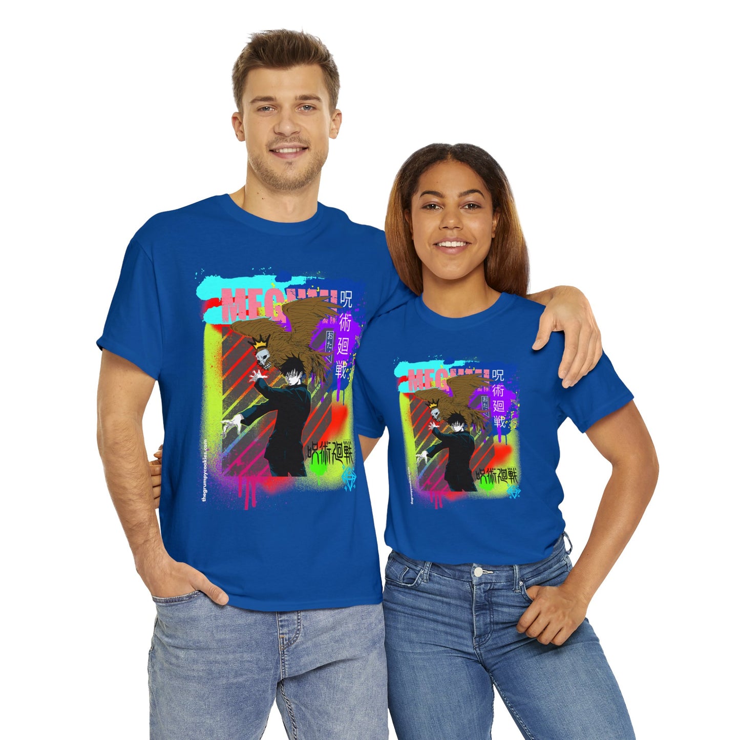 Jujutsu Kaisen - Megumi & Nue Unisex Heavy Cotton Tee