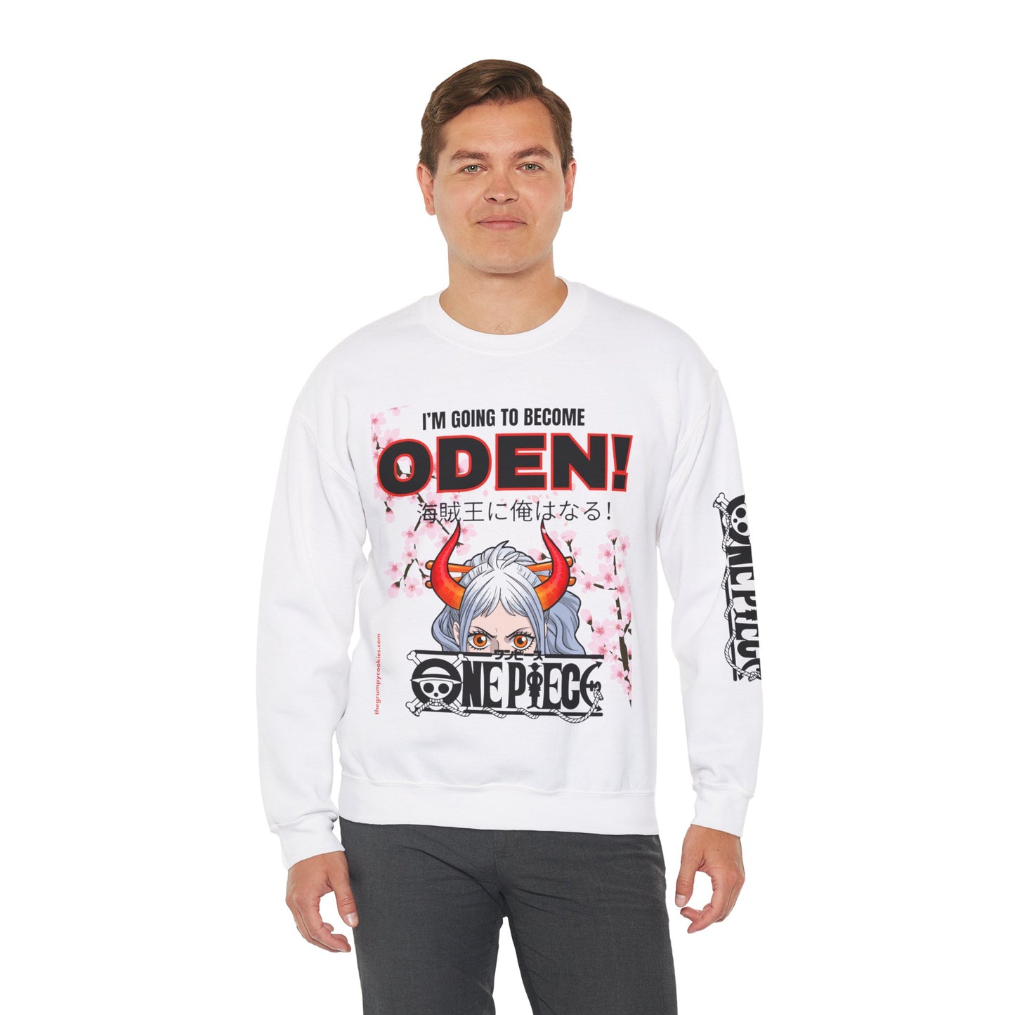 One Piece - I Will Be Oden Unisex Heavy Blend™ Crewneck Sweatshirt