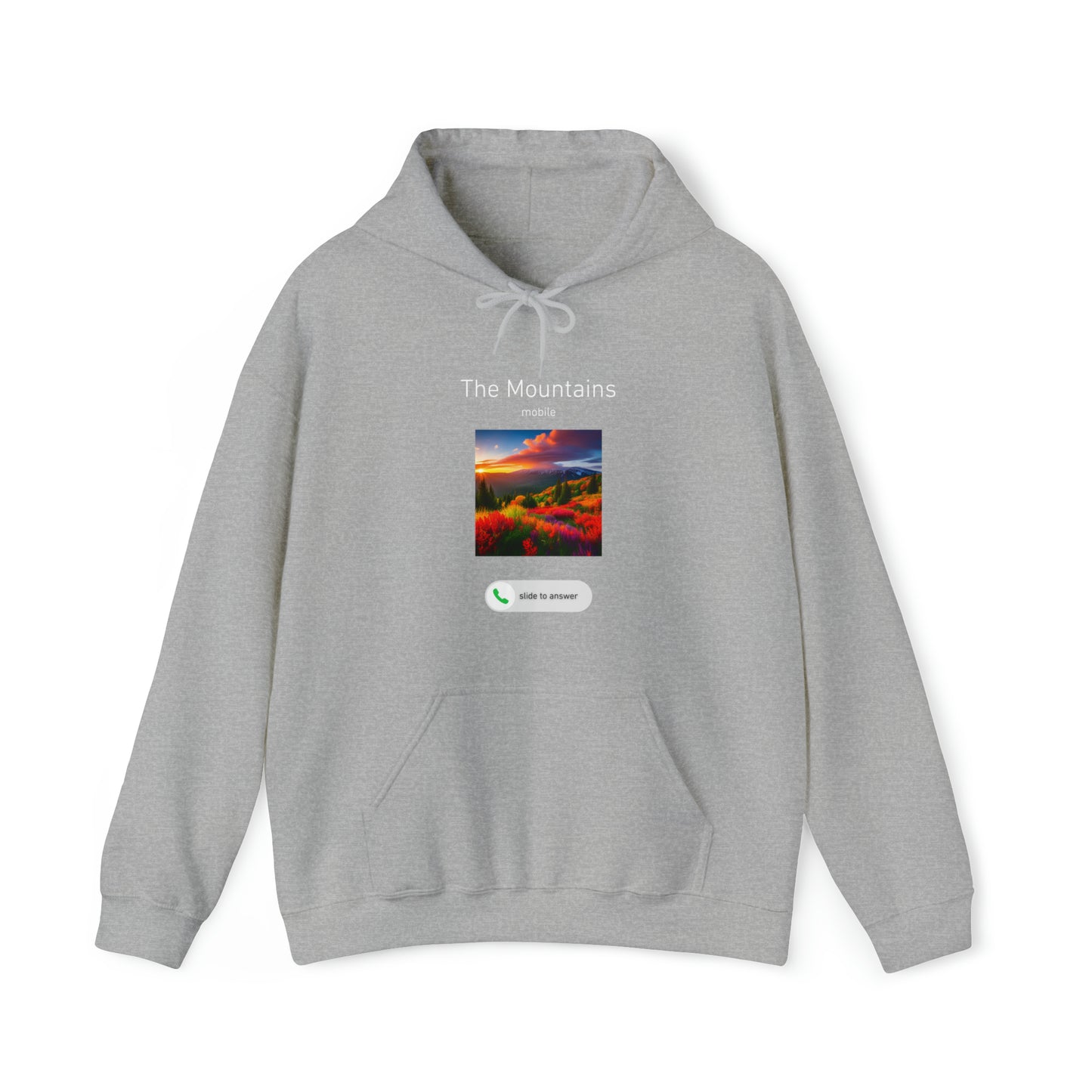 The Grumpy Cookies - Mountains Calling Unisex Heavy Blend™ Hooded Sweatshirt