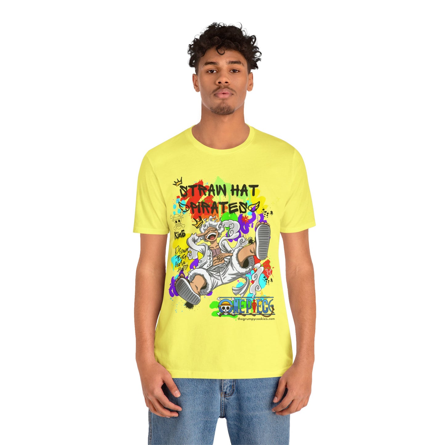 One Piece - Graffiti Luffy Unisex Jersey Short Sleeve Tee