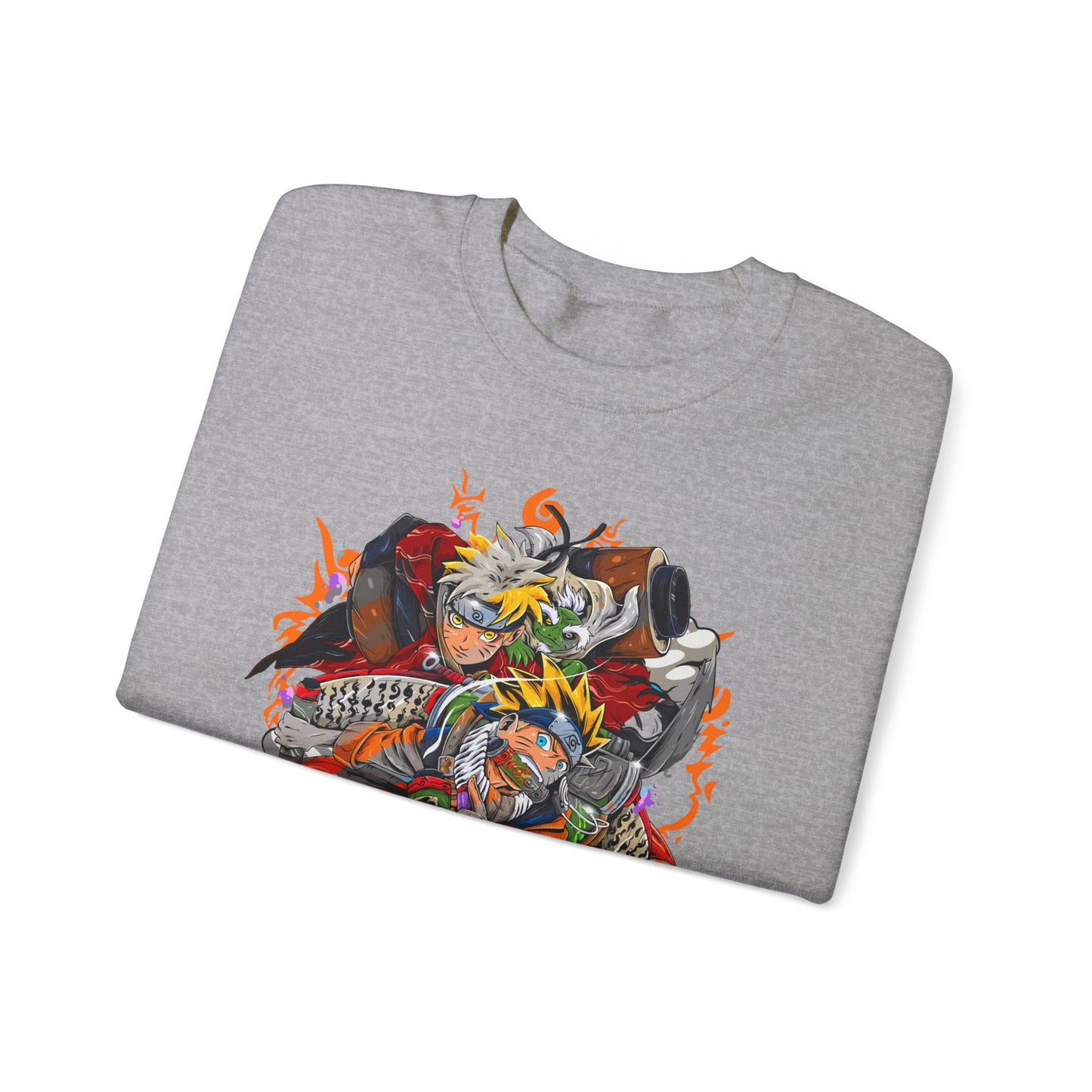 Naruto - The many faces of Naruto Unisex Heavy Blend™ Crewneck Sweatshirt