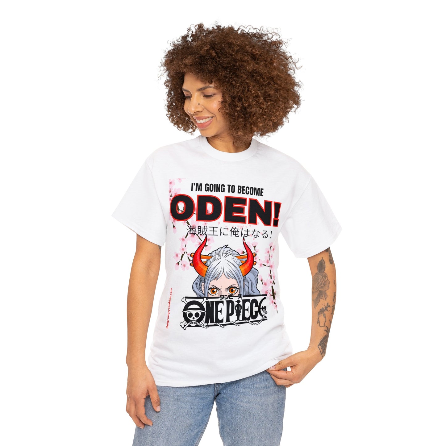 One Piece - I'll Be Oden Unisex Heavy Cotton Tee