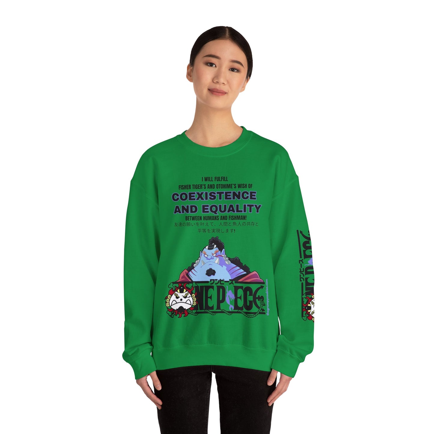 One Piece - Equality Bringer Unisex Heavy Blend™ Crewneck Sweatshirt