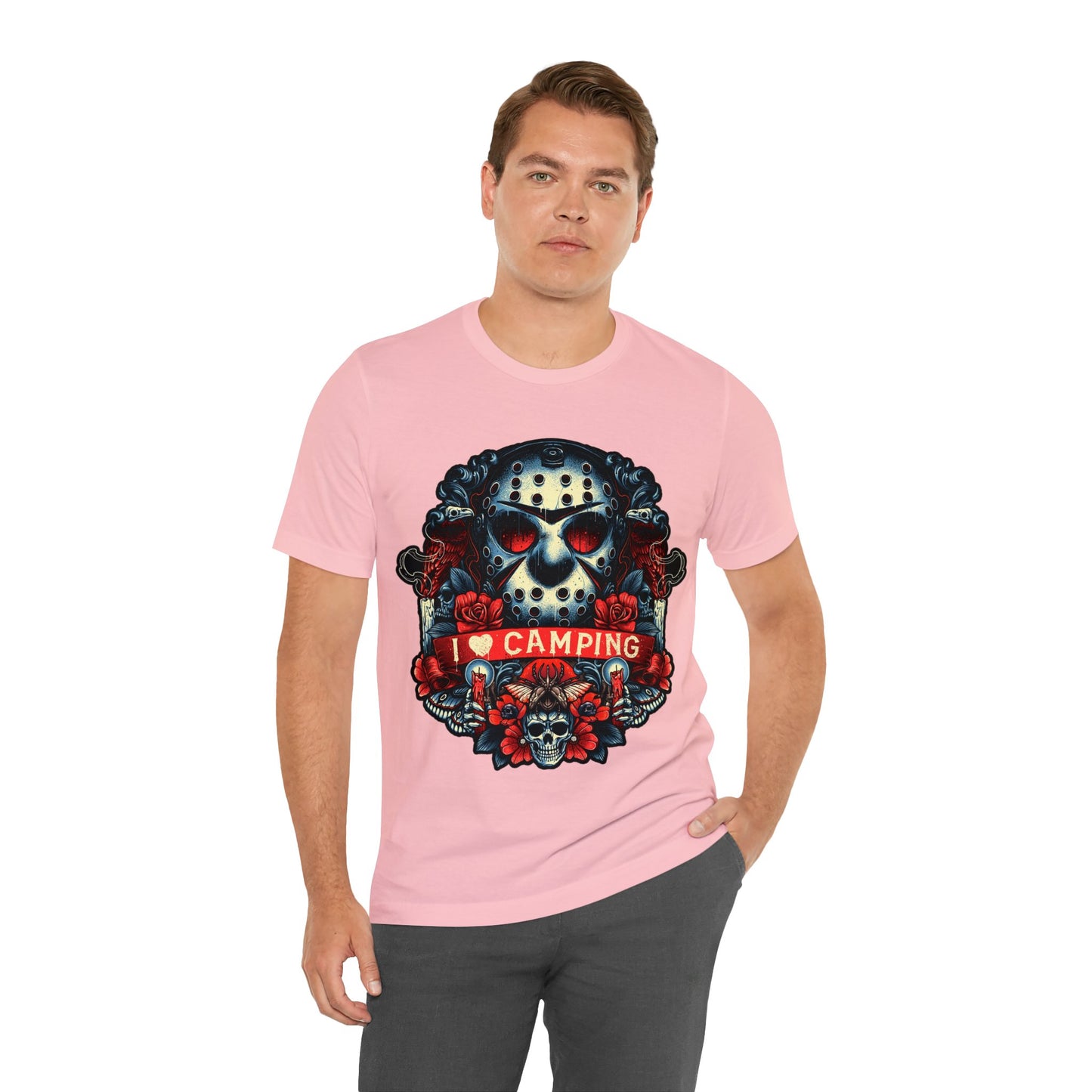 Friday the 13th - I Heart Camping Short Sleeve Tee