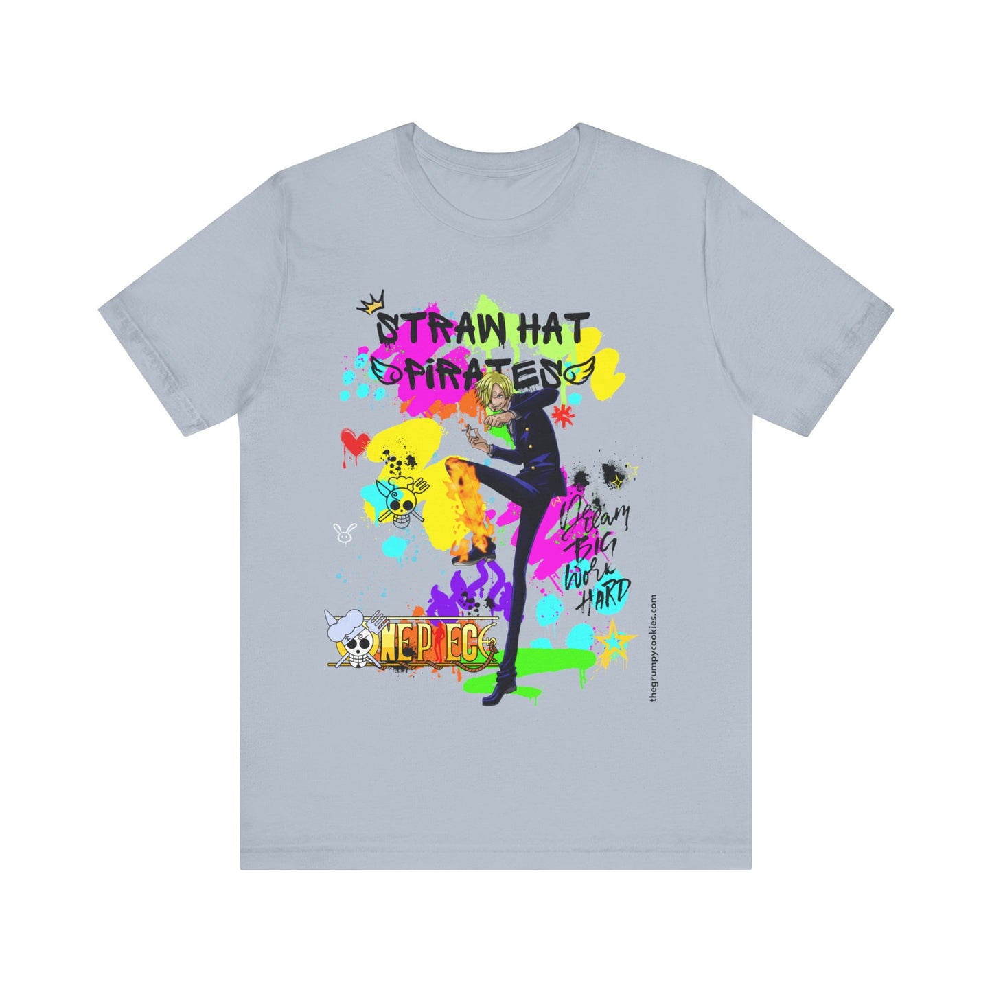 One Piece - Graffiti Sanji Unisex Jersey Short Sleeve Tee
